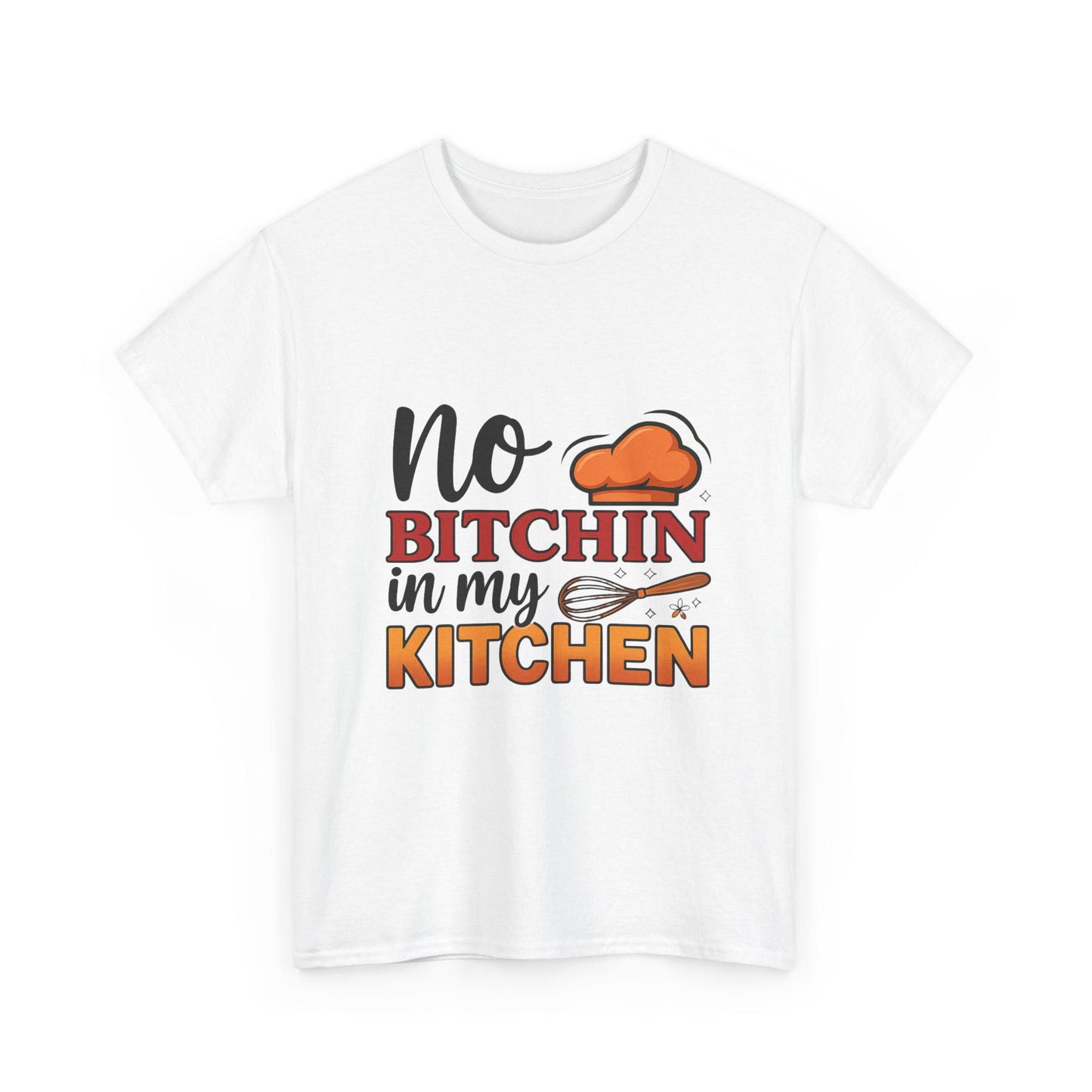 Retro Kitchen Unisex Tee | No Bitchin' in My Kitchen