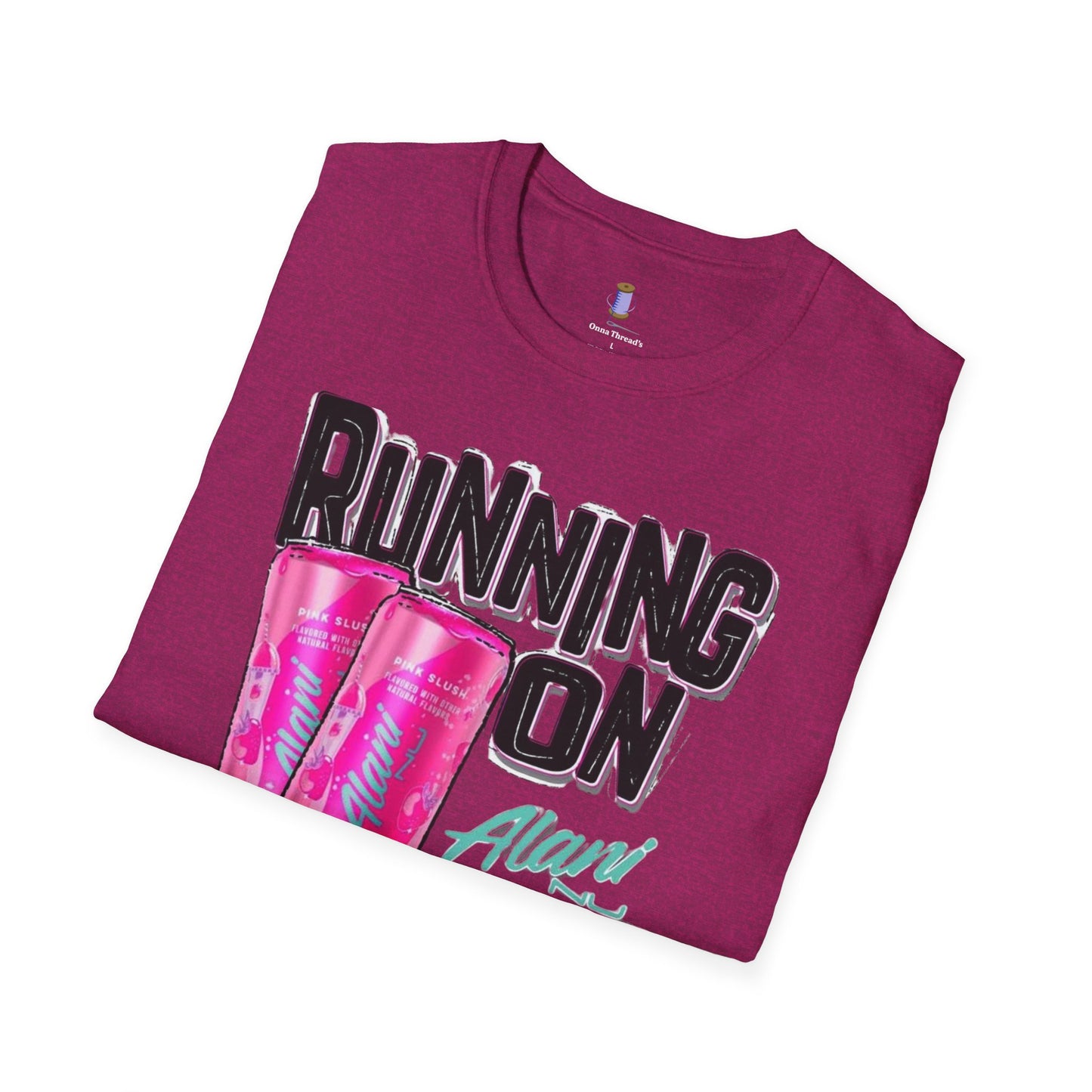 Running on a Prayer T-Shirt, Unisex Graphic Tee, Fun Casual Wear, Gift for Friends, Everyday Style, Faith-Inspired Apparel