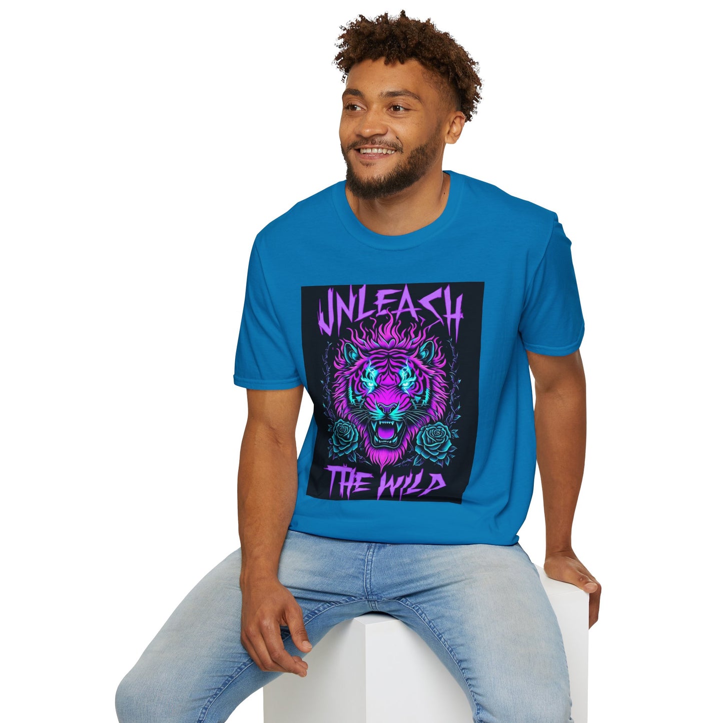 Unleash the Wild Graphic Tee | Cool Graphic Shirt, Unisex T-Shirt, Animal Lover Gift, Nature-Inspired Fashion, Festival Wear