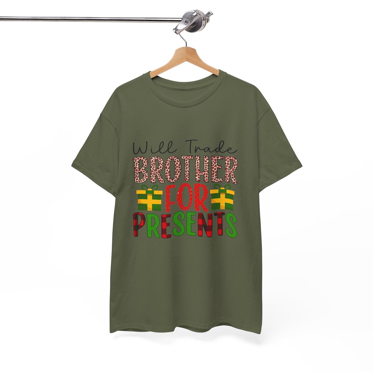 Will Trade Brother for Presents - Christmas Tee