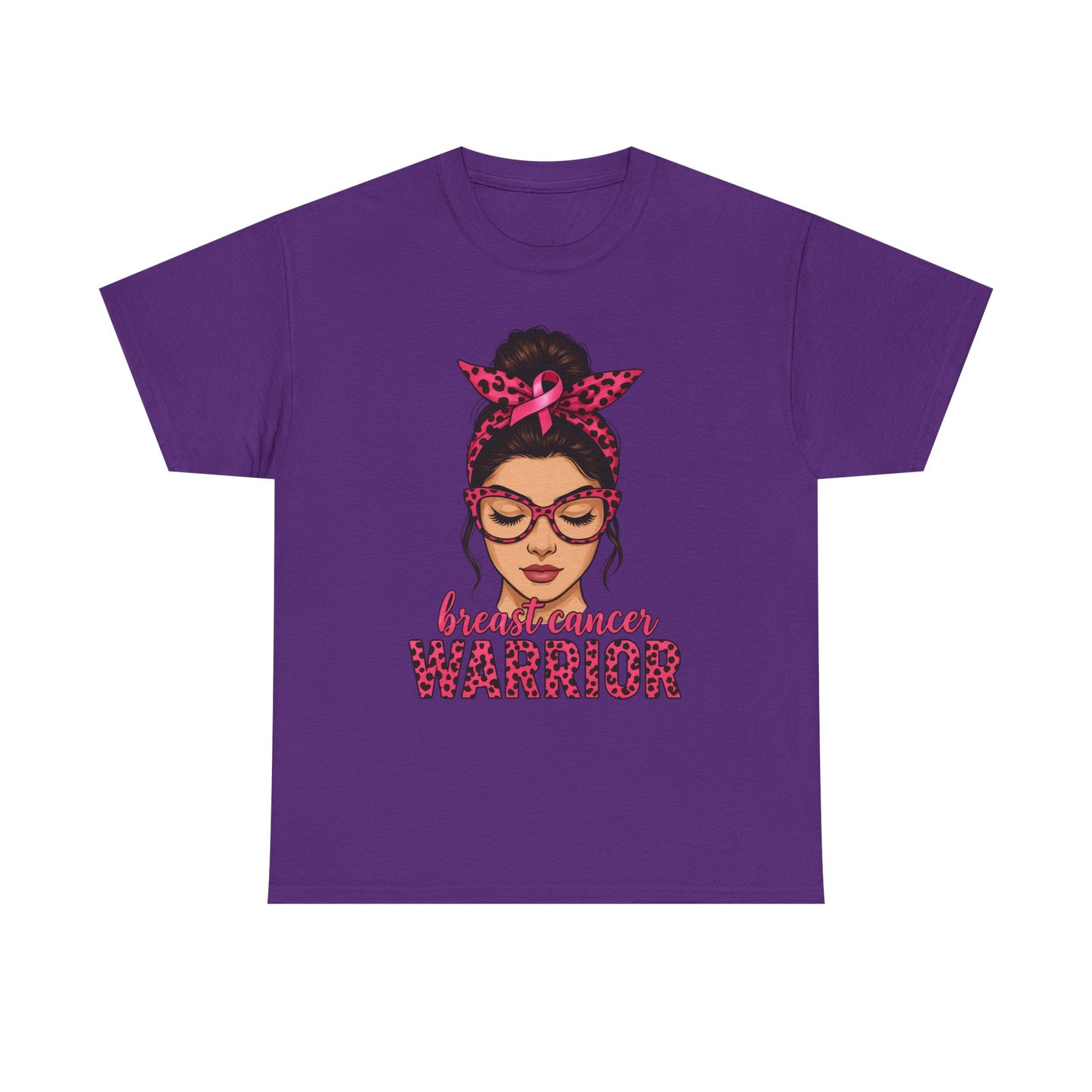 Breast Cancer Warrior Tee - Pink Ribbon Support