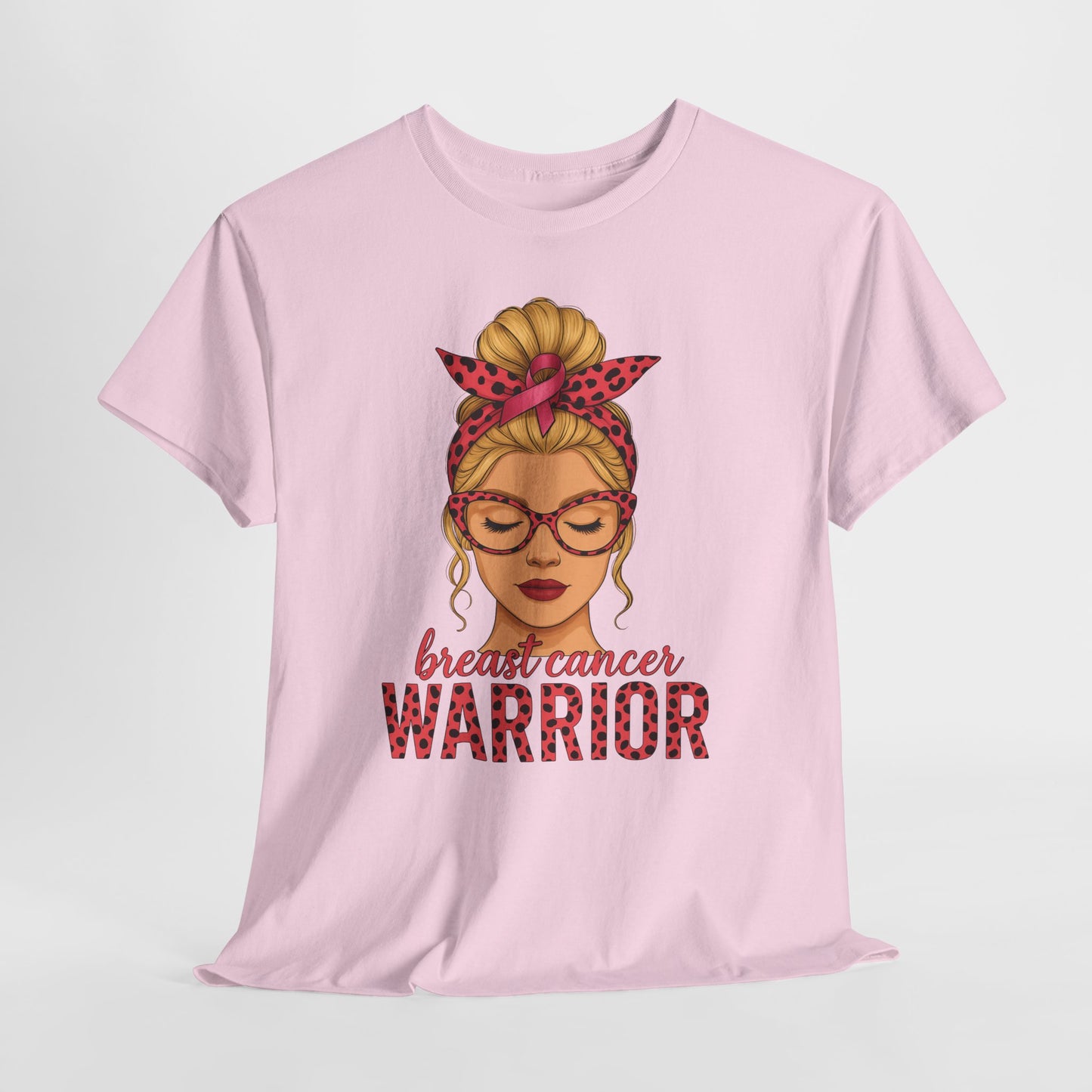 Breast Cancer Warrior Tee - Pink Ribbon Support