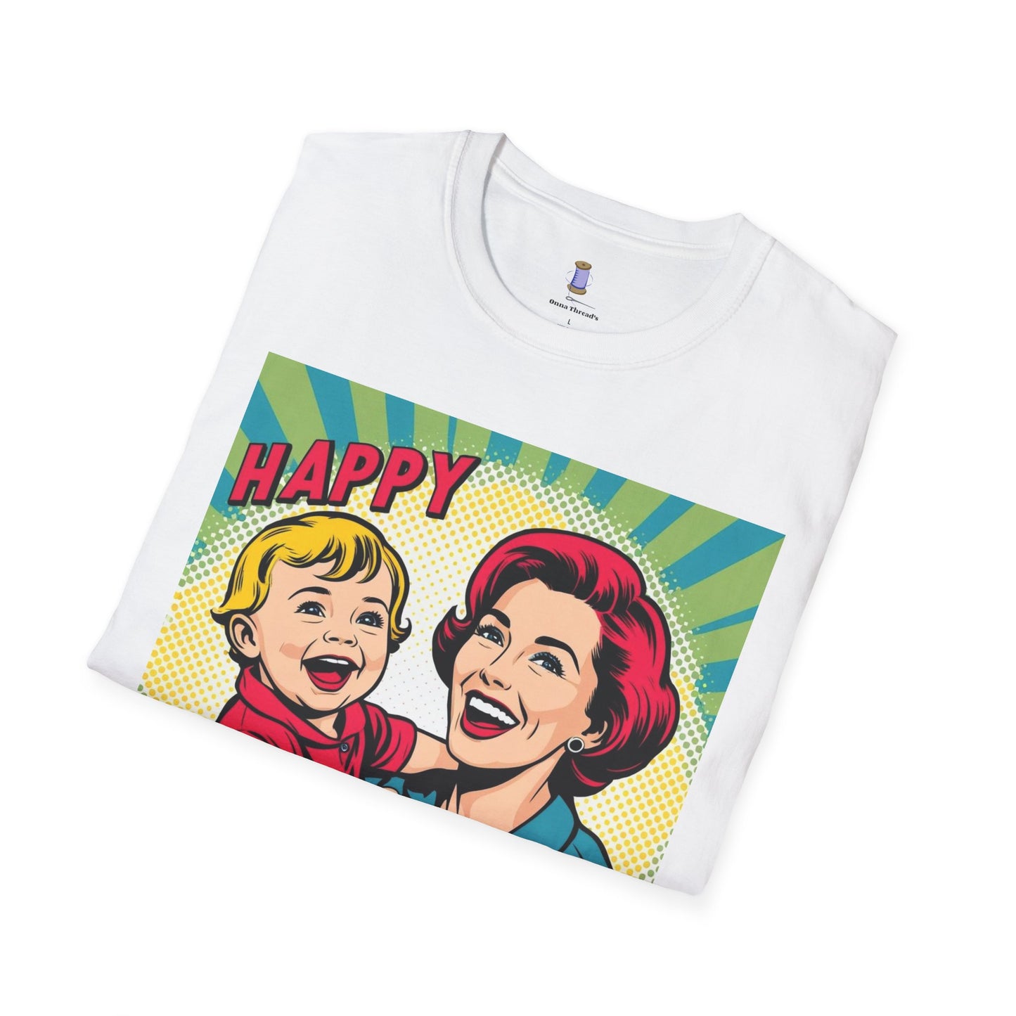 Happy Mother's Day Unisex T-Shirt, Vintage Graphic Tee, Gift for Mom, Celebration Apparel, Mother's Day Presents, Comfortable Casual Wear