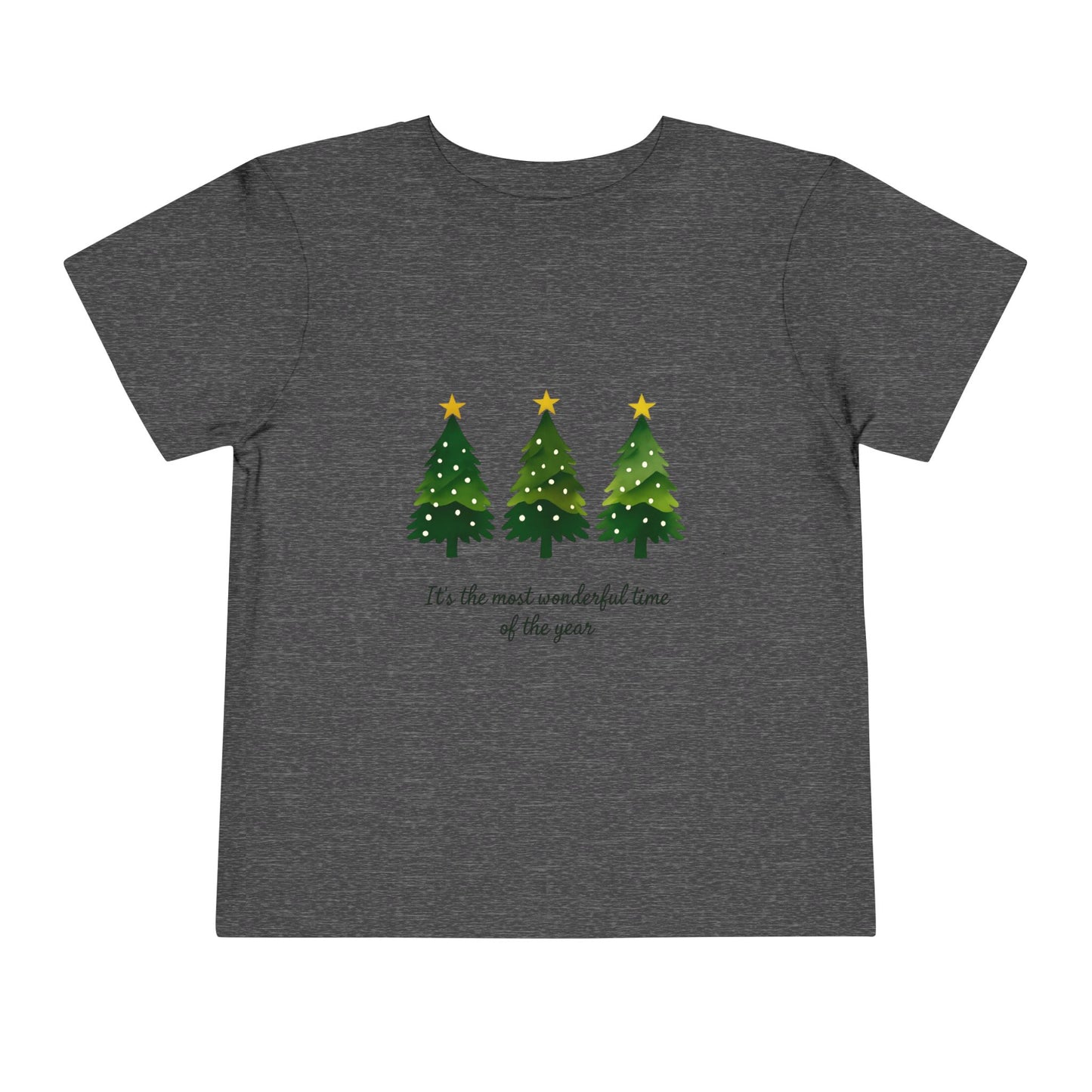 Watercolor Christmas Trees Toddler Tee