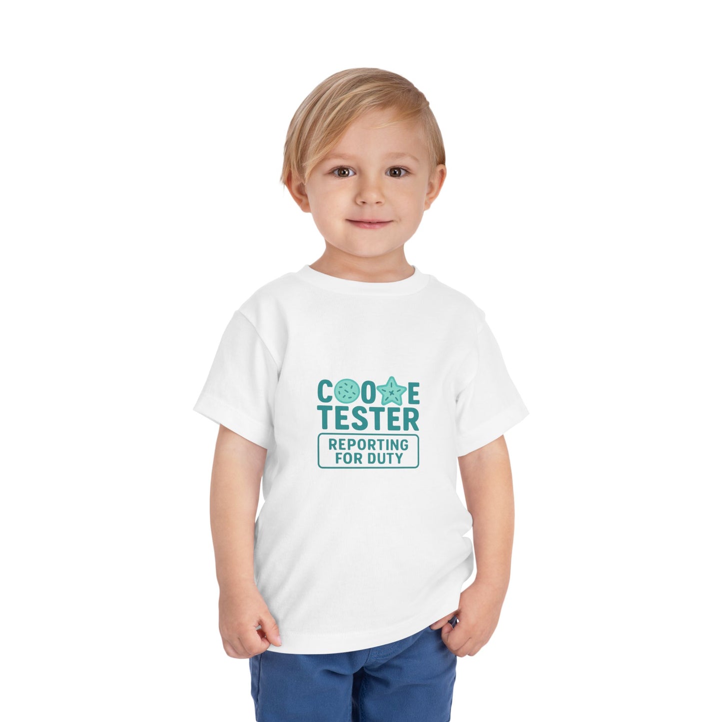 Cookie Tester Christmas Tee - Reporting for Duty!