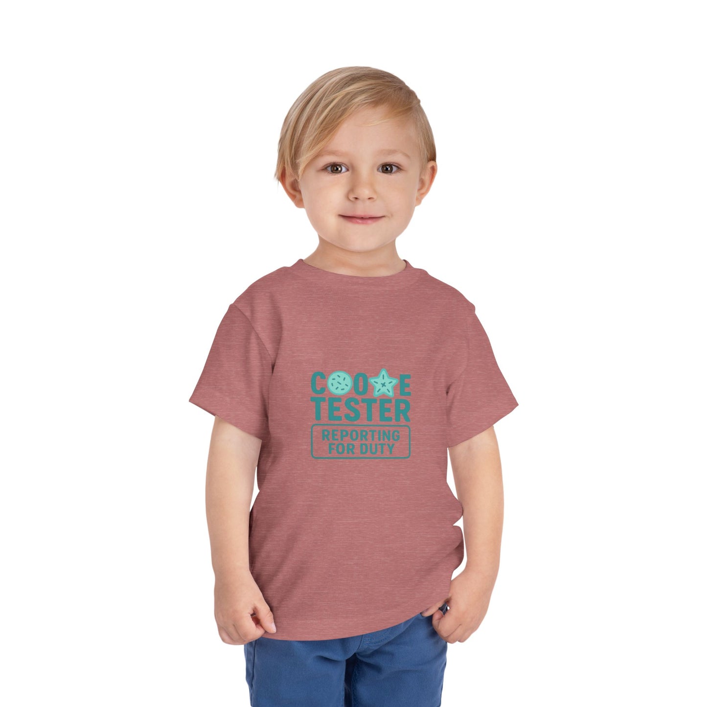 Cookie Tester Christmas Tee - Reporting for Duty!
