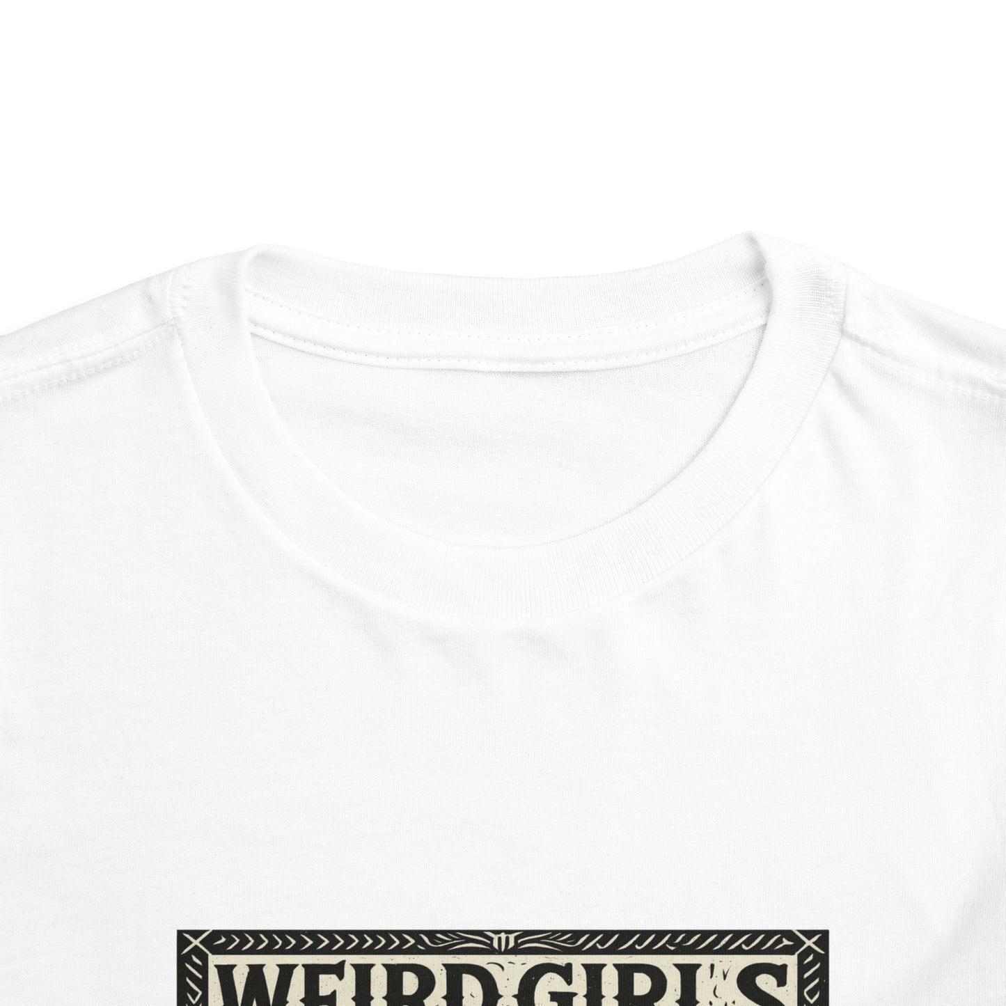 Weird Girls Club Tee - Vintage Linocut Christmas