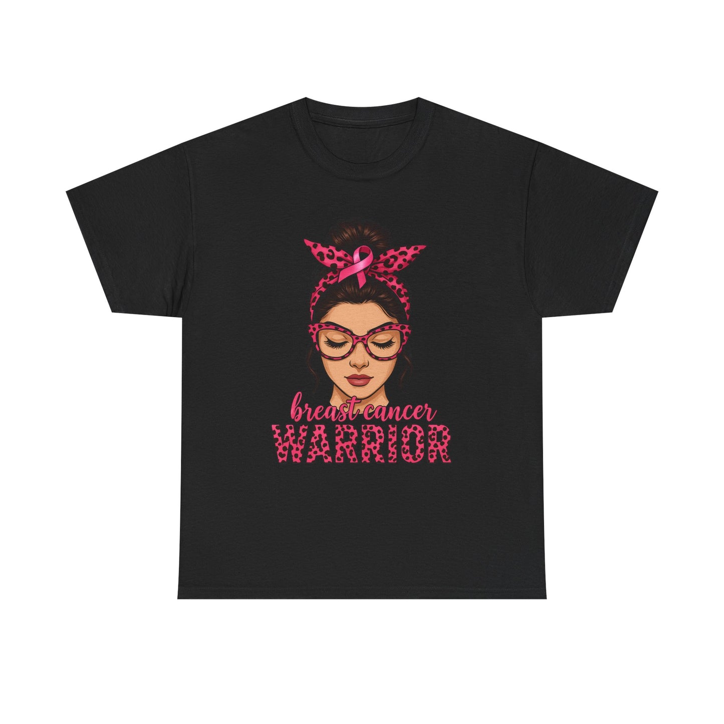 Breast Cancer Warrior Tee - Pink Ribbon Support