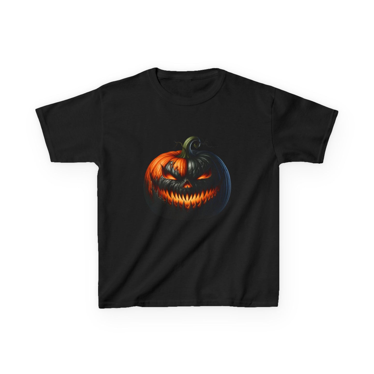 Spooky Jack-o'-Lantern Dinosaur Tee - Halloween Kids
