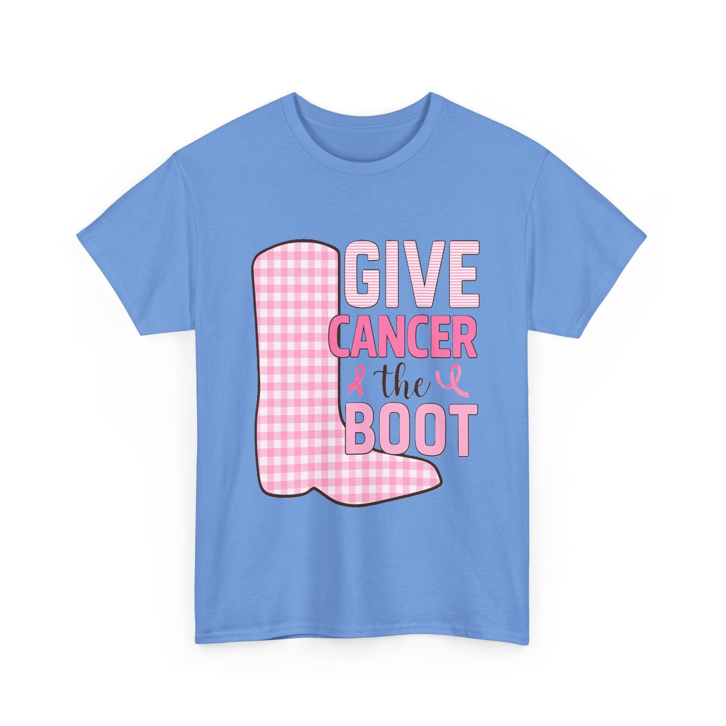 Give Cancer the Boot - Breast Cancer Awareness Tee