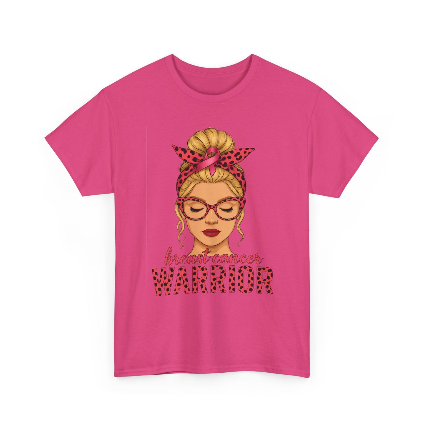 Breast Cancer Warrior Tee - Pink Ribbon Support