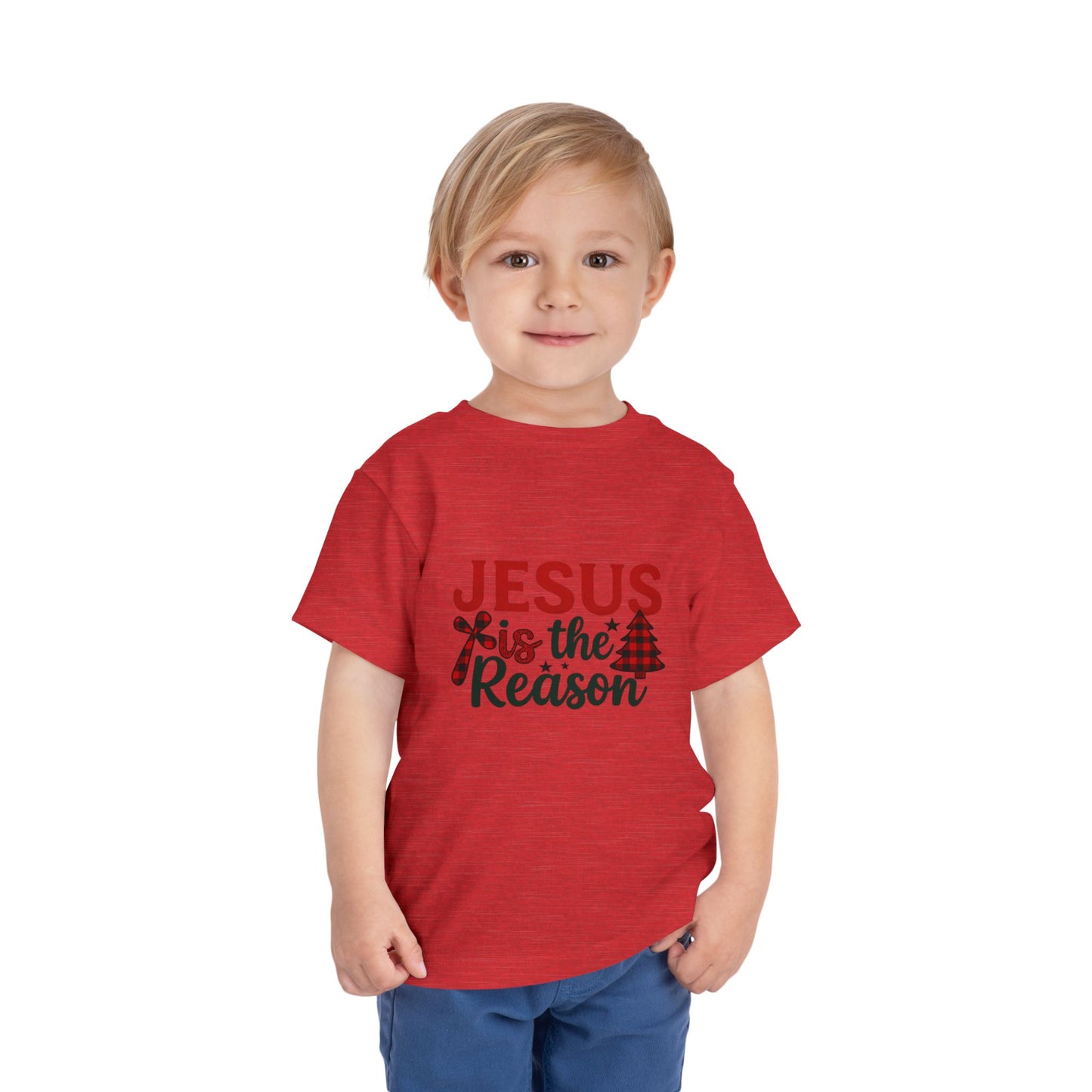 Jesus Is The Reason Toddler Christmas Tee