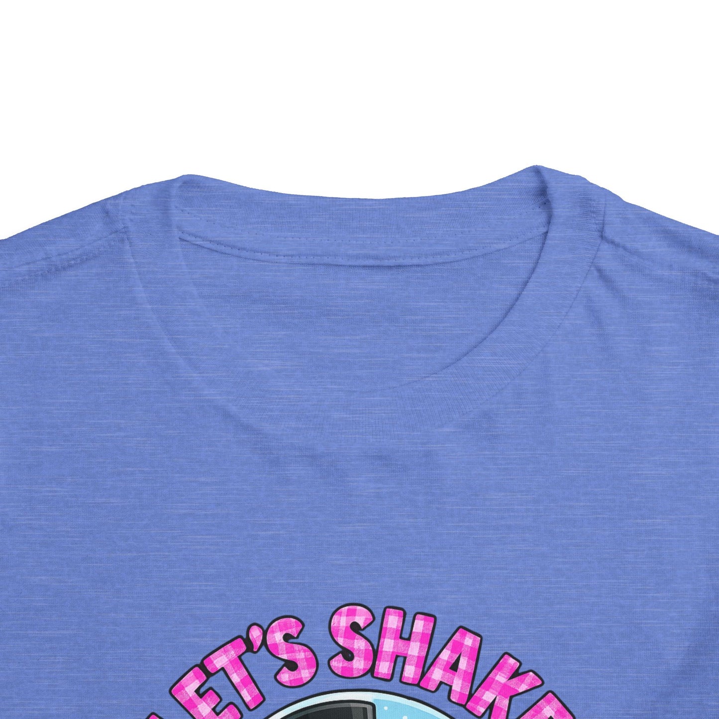 Let's Shake Things Up! Snow Globe Toddler Christmas Tee