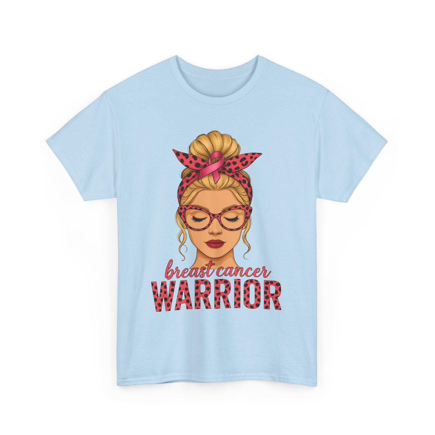 Breast Cancer Warrior Tee - Pink Ribbon Support