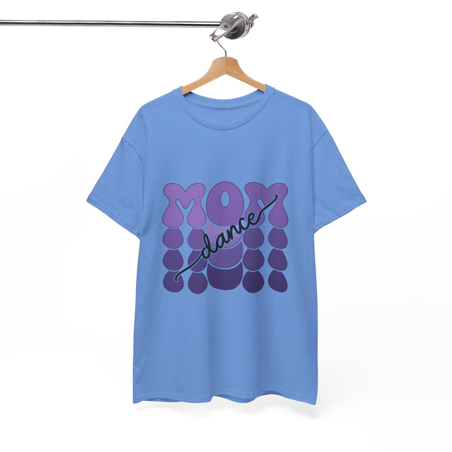 MOM Dance – Purple Letter Stage Spirit Tee