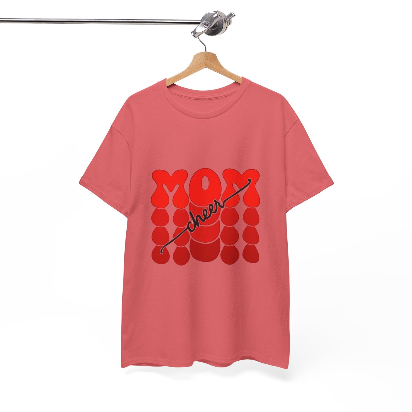 Retro Mom Cheer Tee – Bold Support & Spirit Shirt