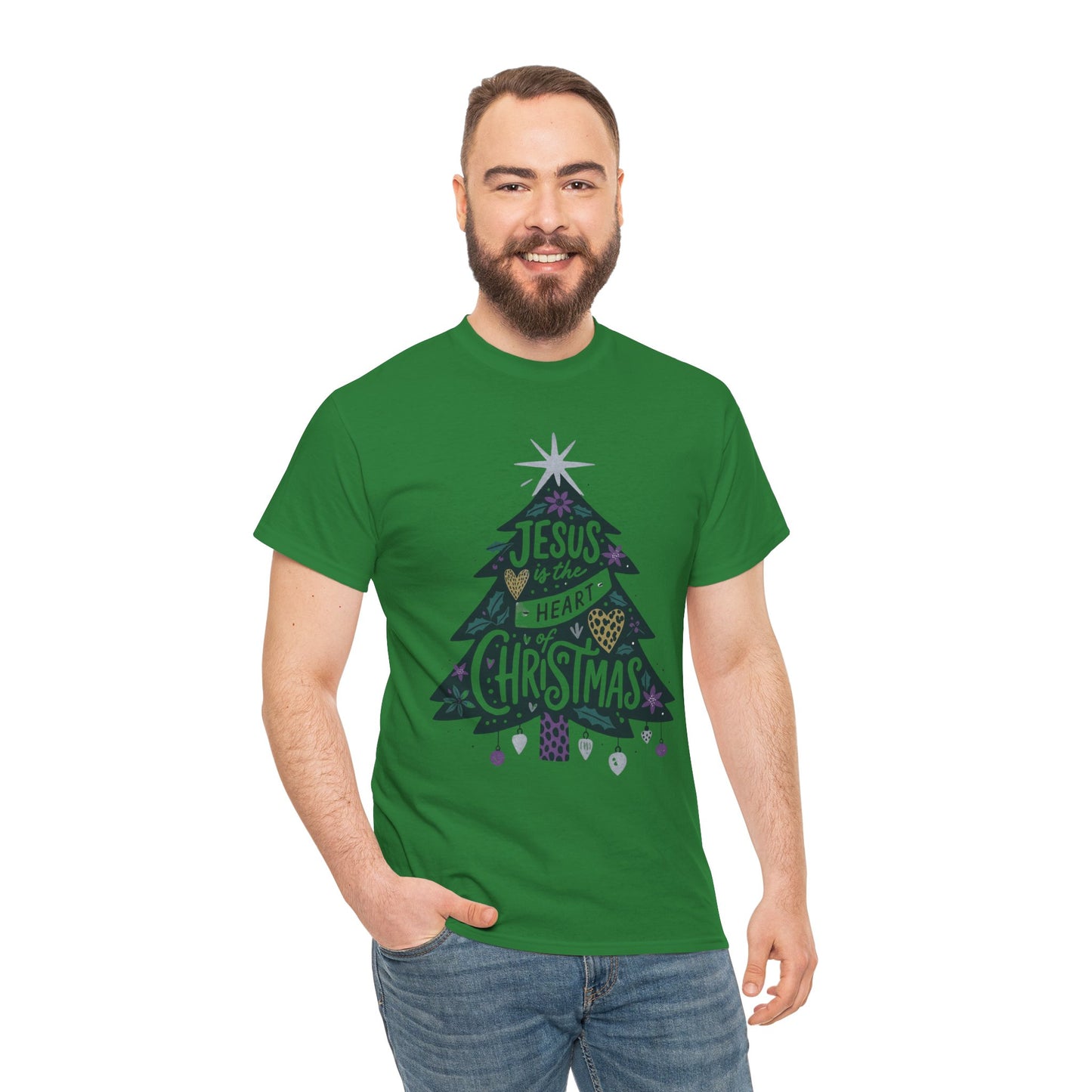 Jesus is the Heart of Christmas Tee