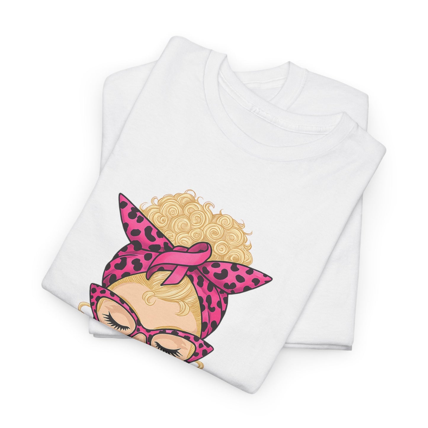 Hope Love Pink Ribbon Tee - Breast Cancer Awareness
