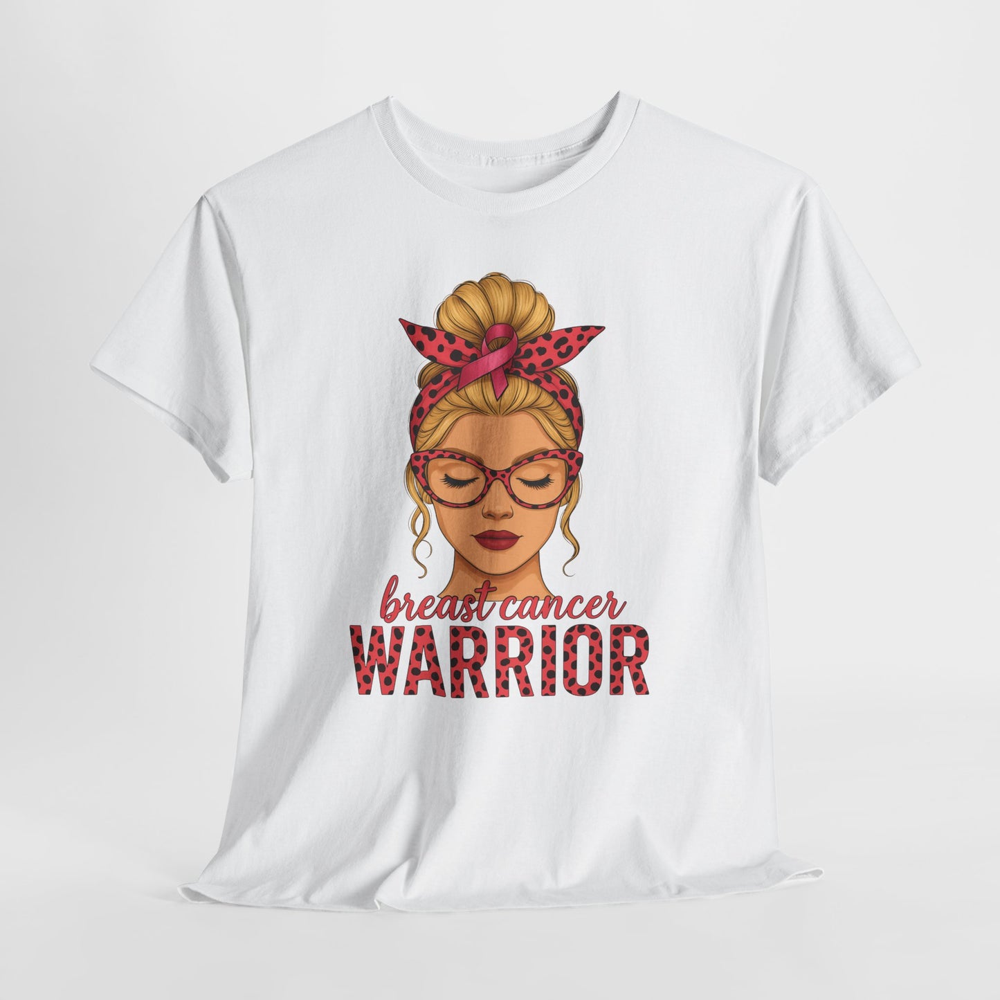 Breast Cancer Warrior Tee - Pink Ribbon Support