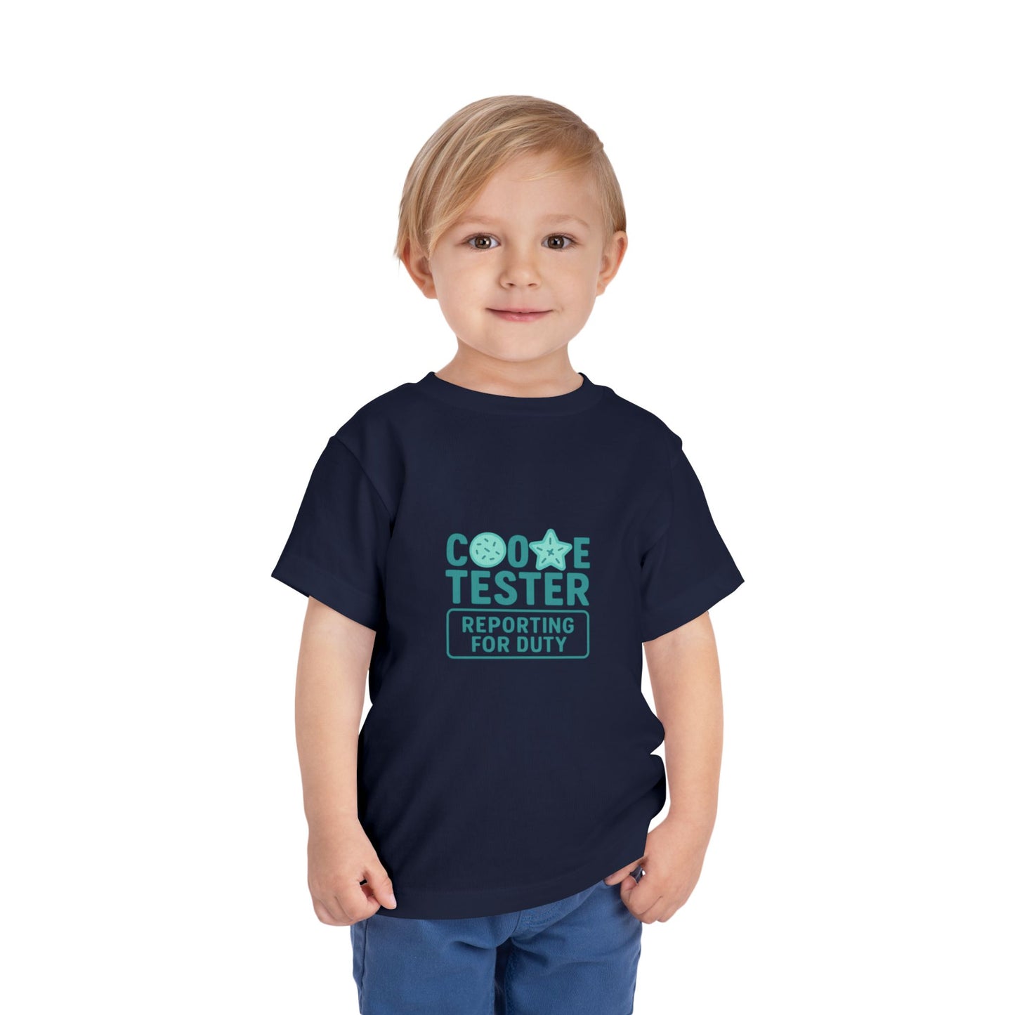 Cookie Tester Christmas Tee - Reporting for Duty!