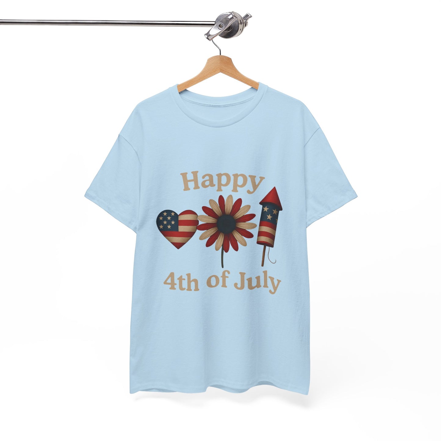 Happy 4th of July Patriotic Tee