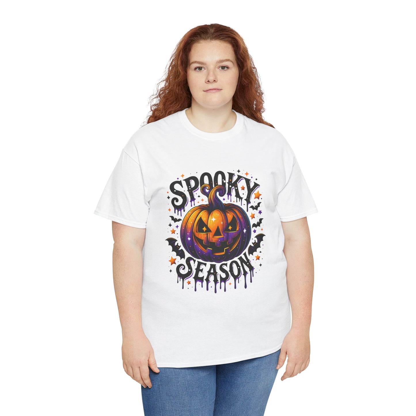 Spooky Season Jack O Lantern Halloween Tee