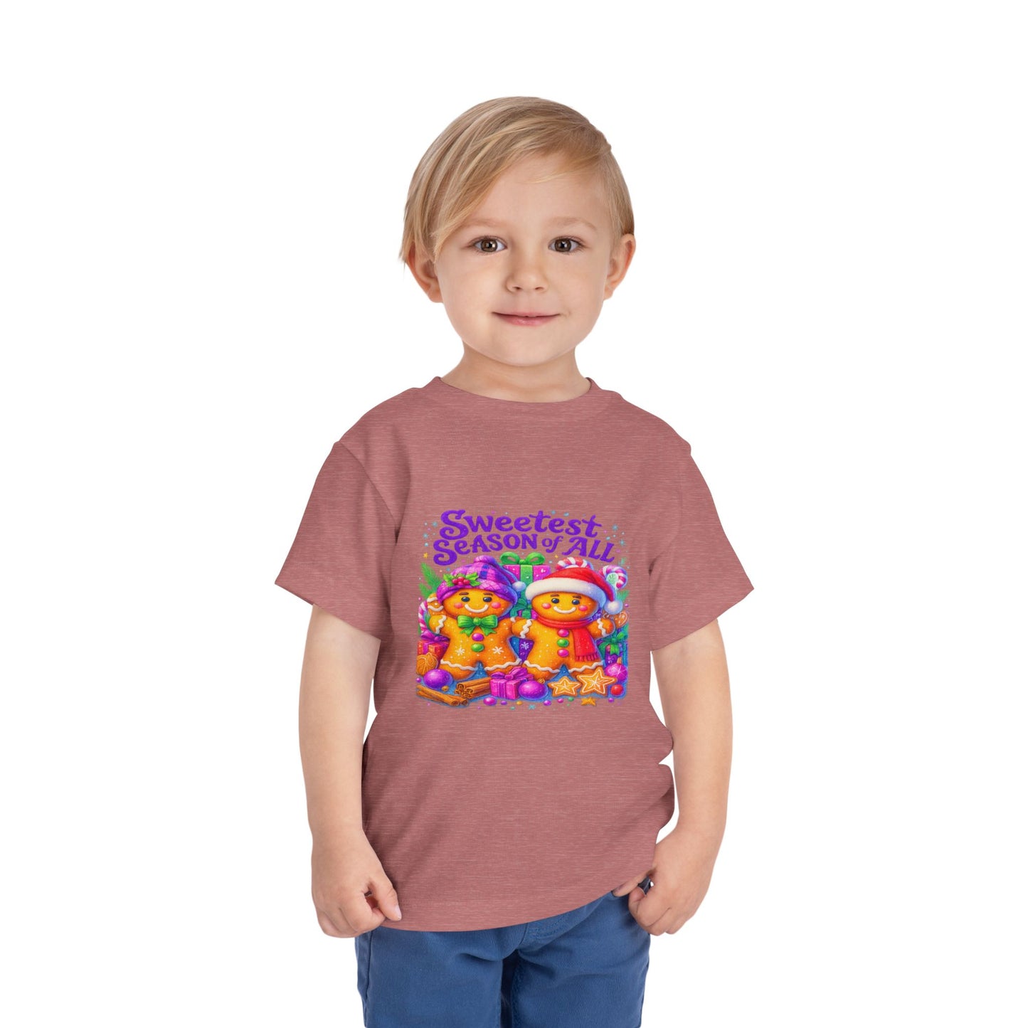 Sweetest Season Gingerbread Christmas Toddler Tee