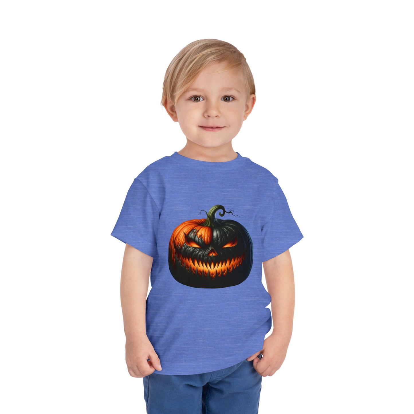 Spooky Jack-o'-Lantern Toddler Halloween Tee