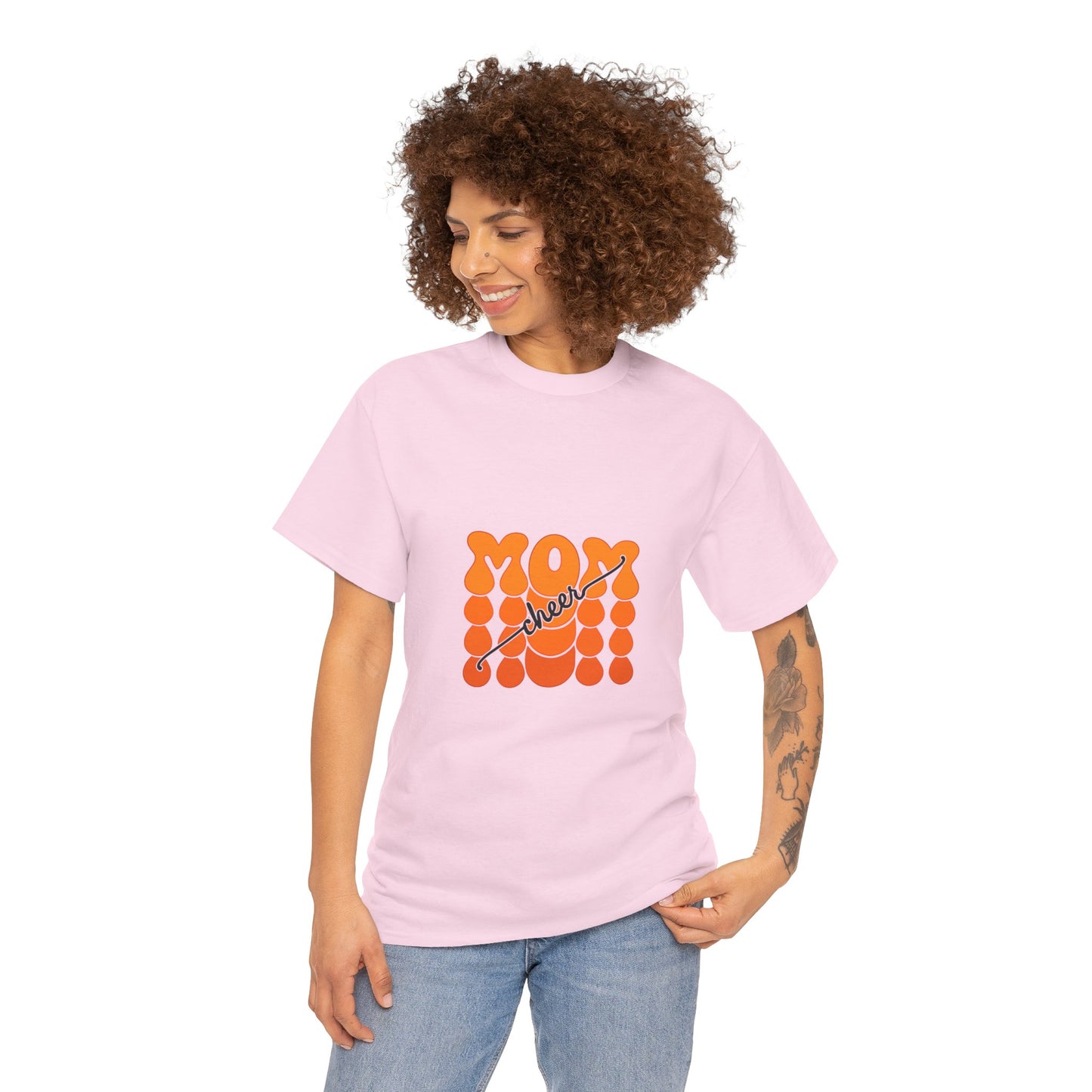 Retro Mom Cheer Tee