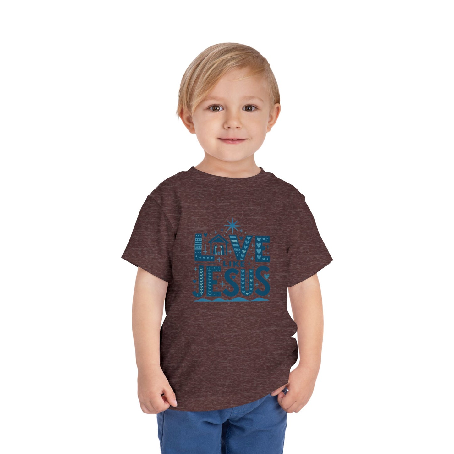 Love Like Jesus Toddler Christmas Tee