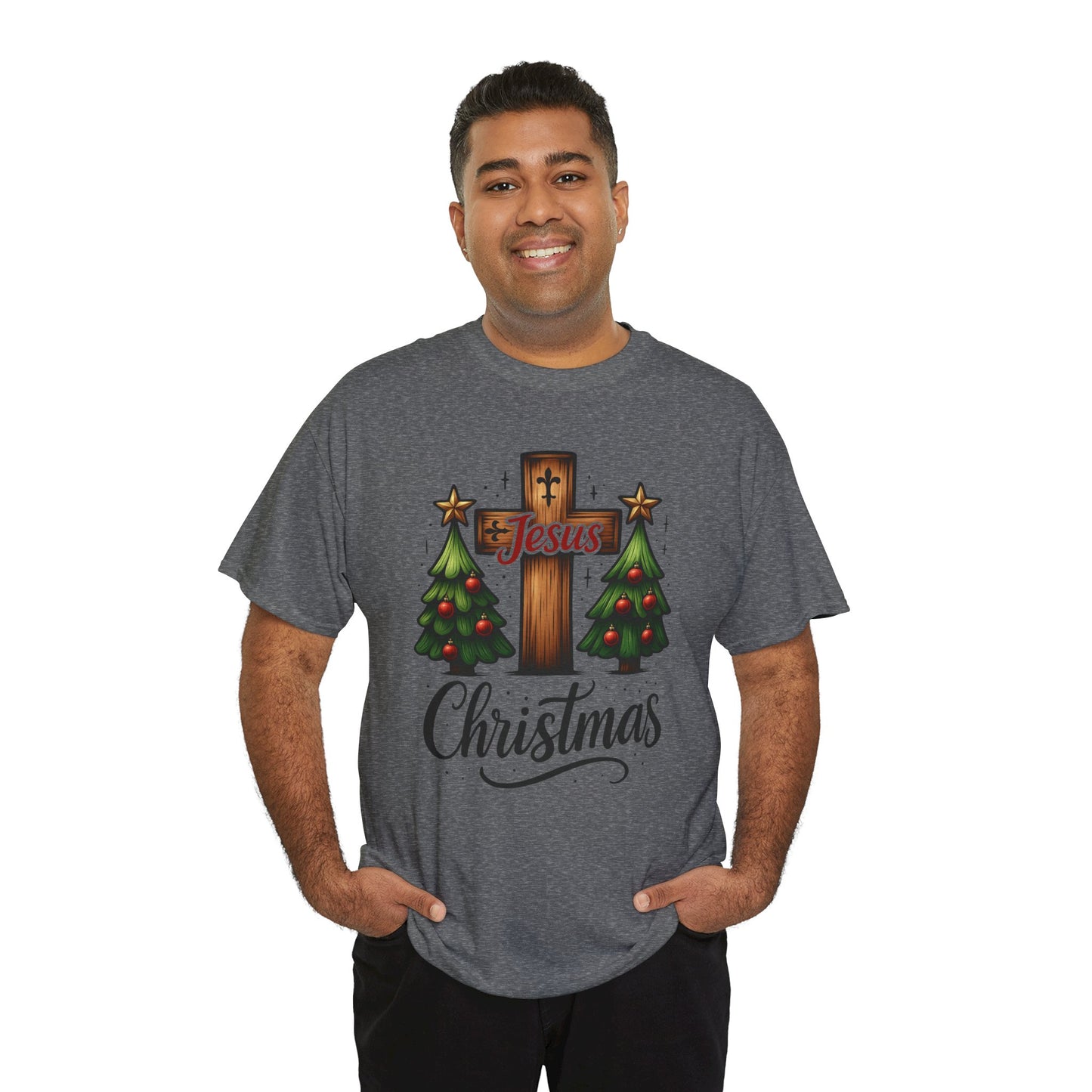 Christmas Cross Unisex Tee