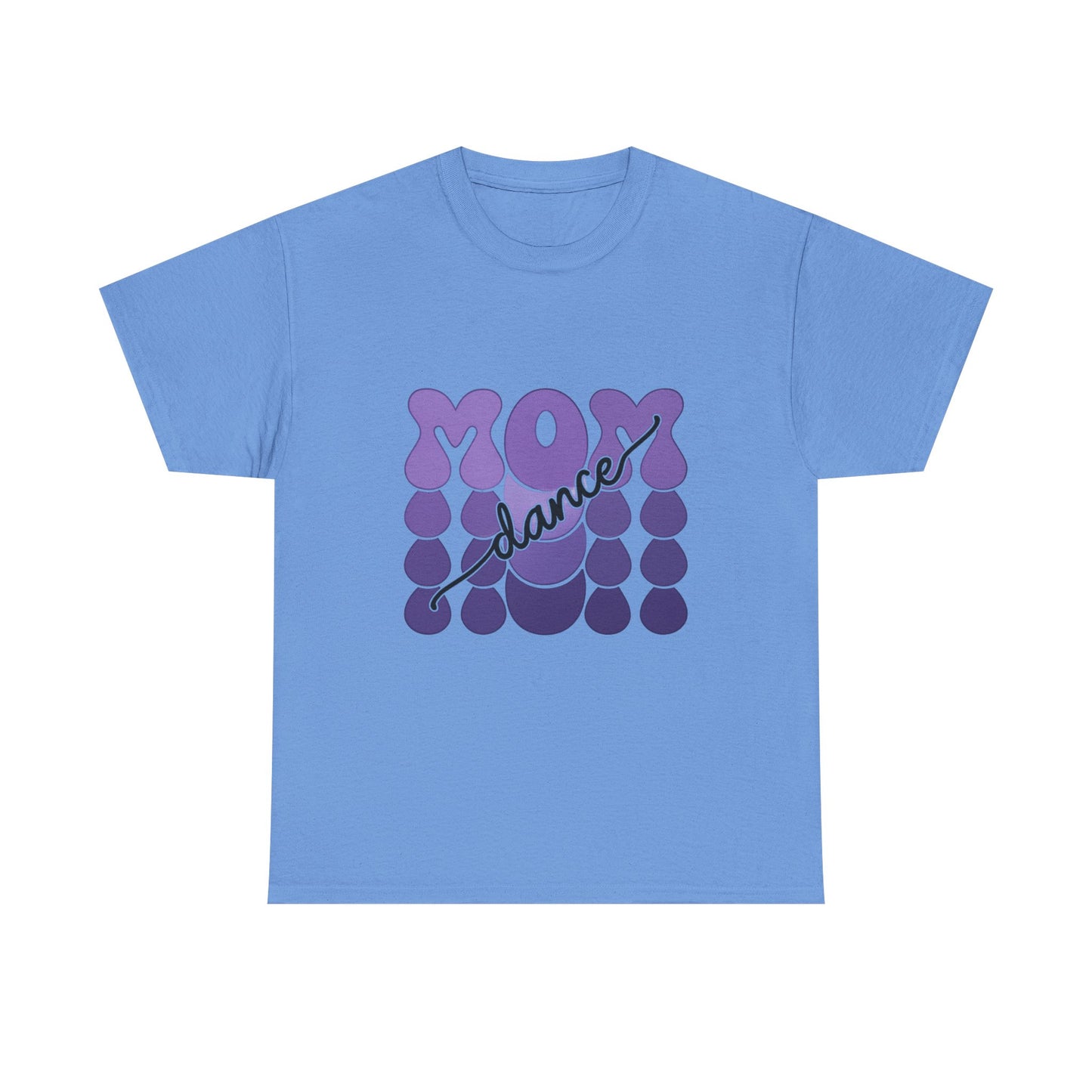 MOM Dance – Purple Letter Stage Spirit Tee