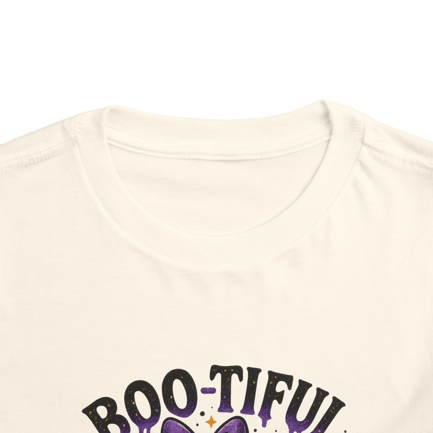 Boo-tiful Ghost Halloween Toddler Tee