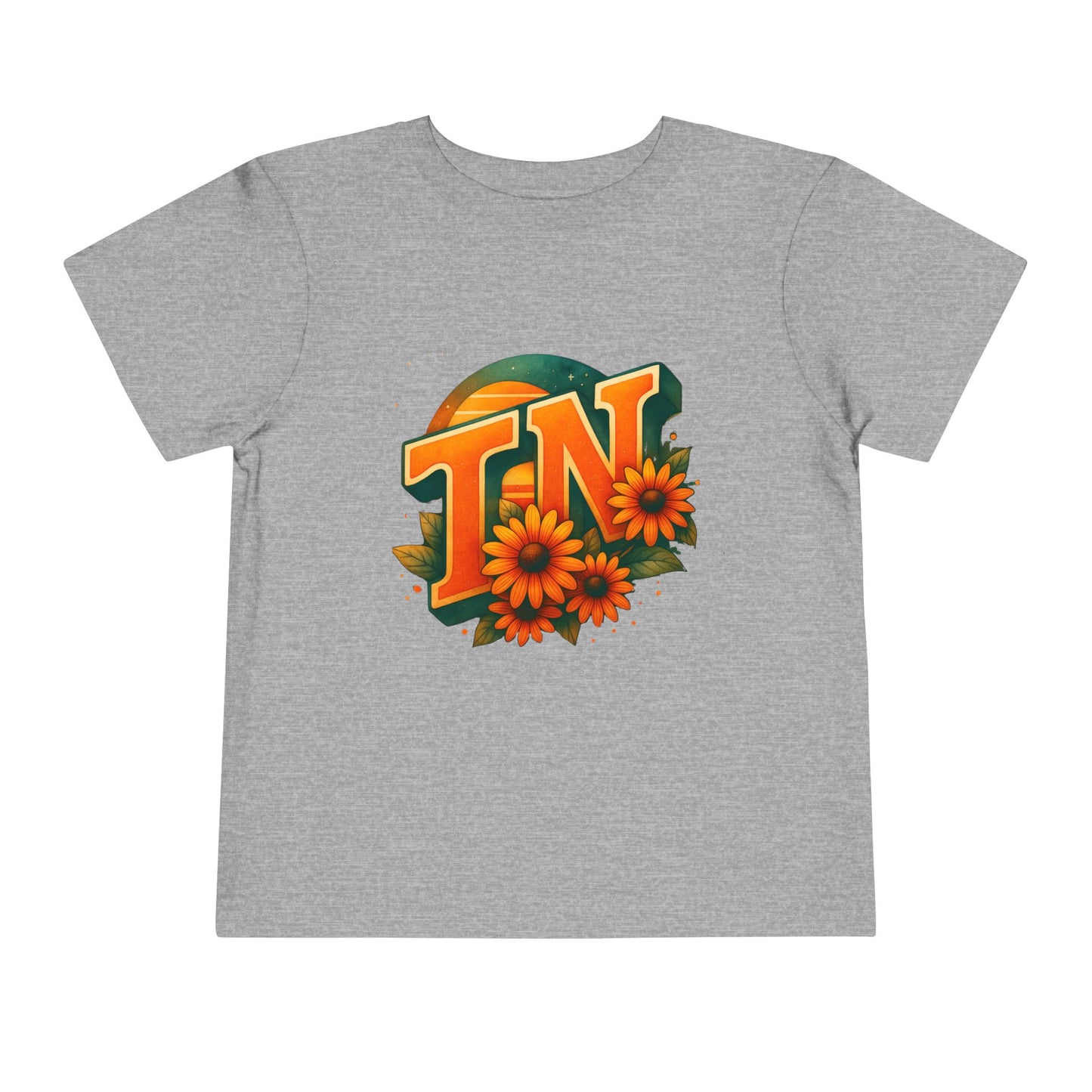 Toddler Tee Sunflower Sunset Design