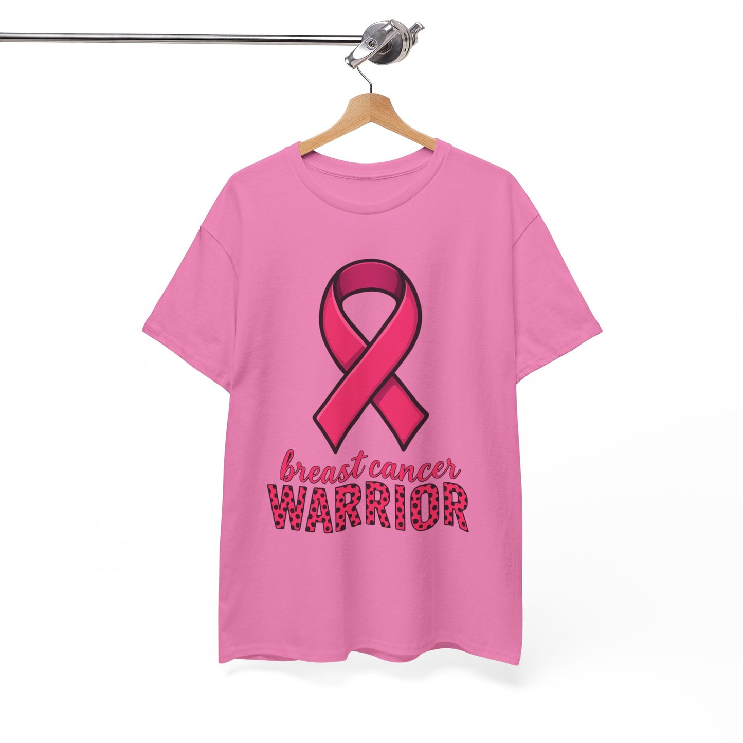 Breast Cancer Warrior Pink Ribbon Tee
