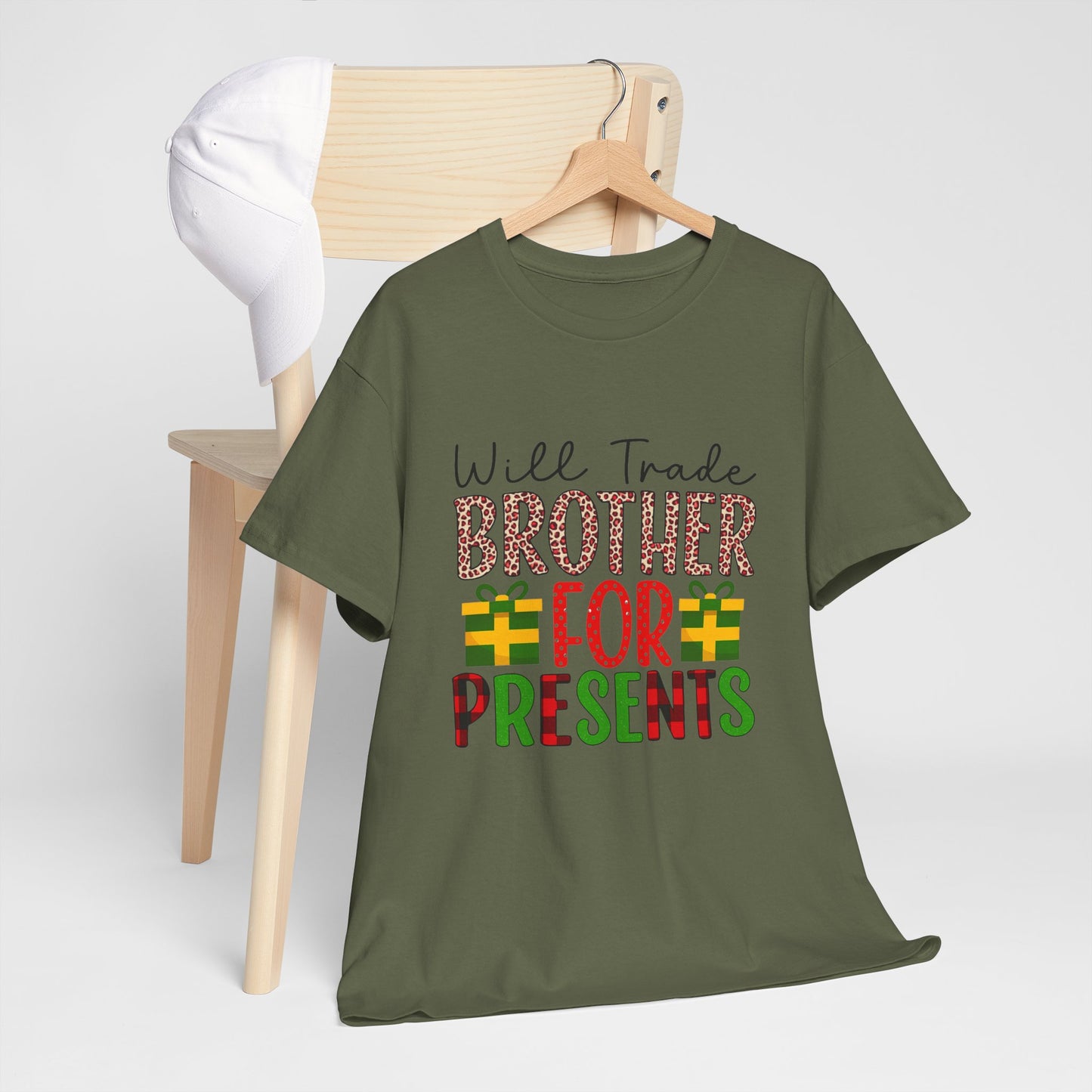 Will Trade Brother for Presents - Christmas Tee