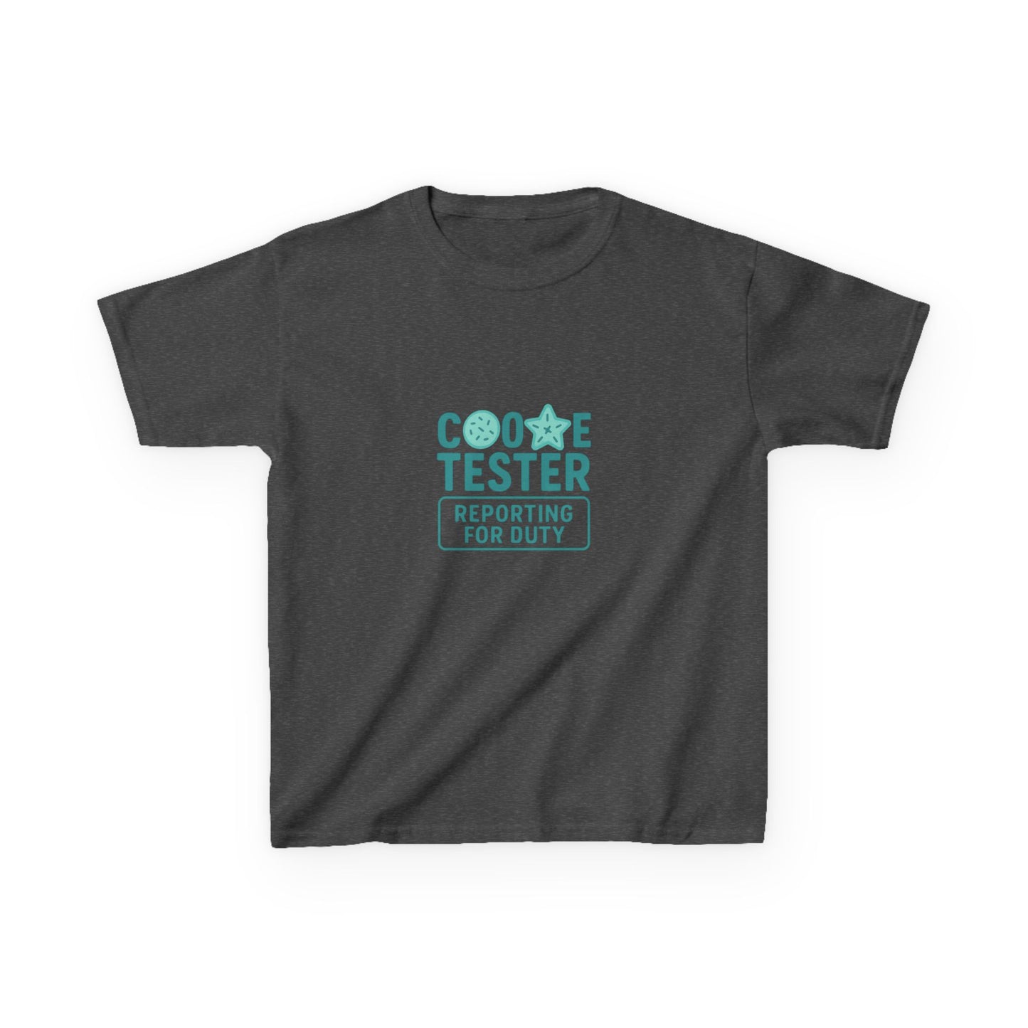 Cookie Tester Dinosaur Christmas Kids Tee