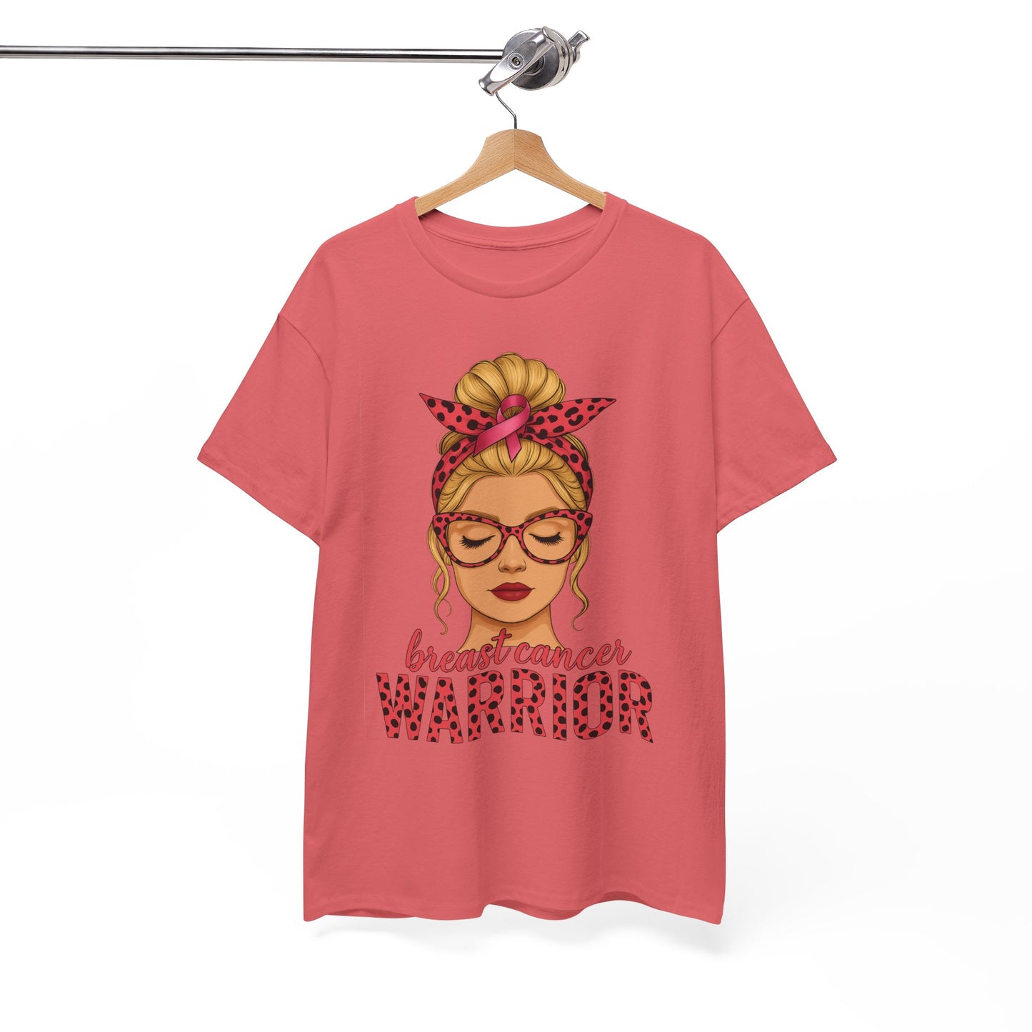 Breast Cancer Warrior Tee - Pink Ribbon Support