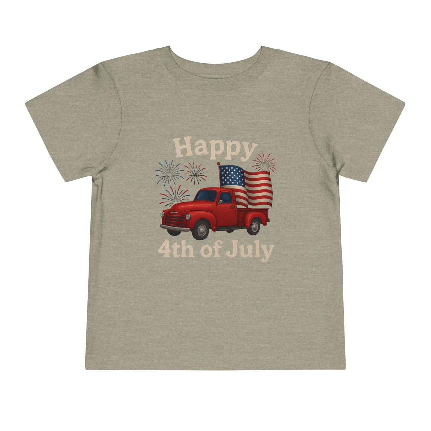 4th of July Truck Tee - Happy Independence Day!