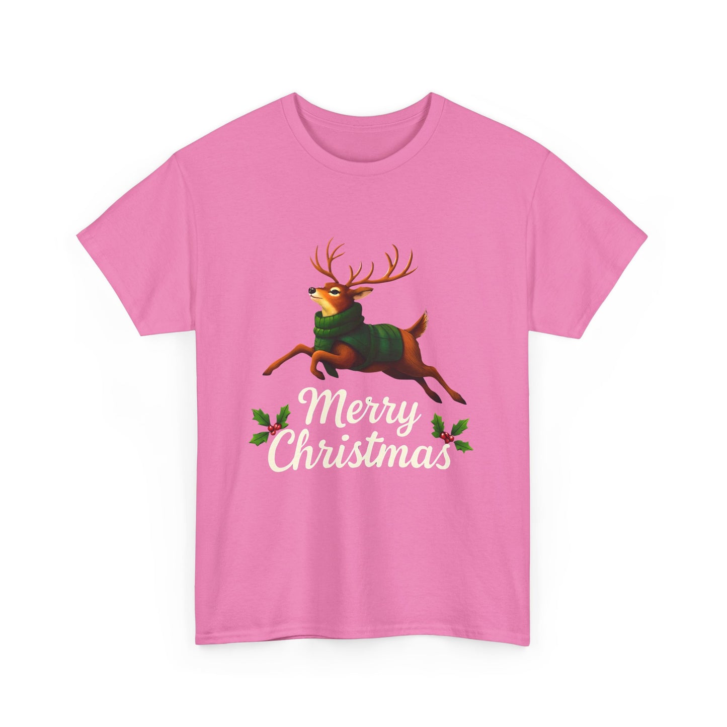 Merry Christmas Reindeer Tee