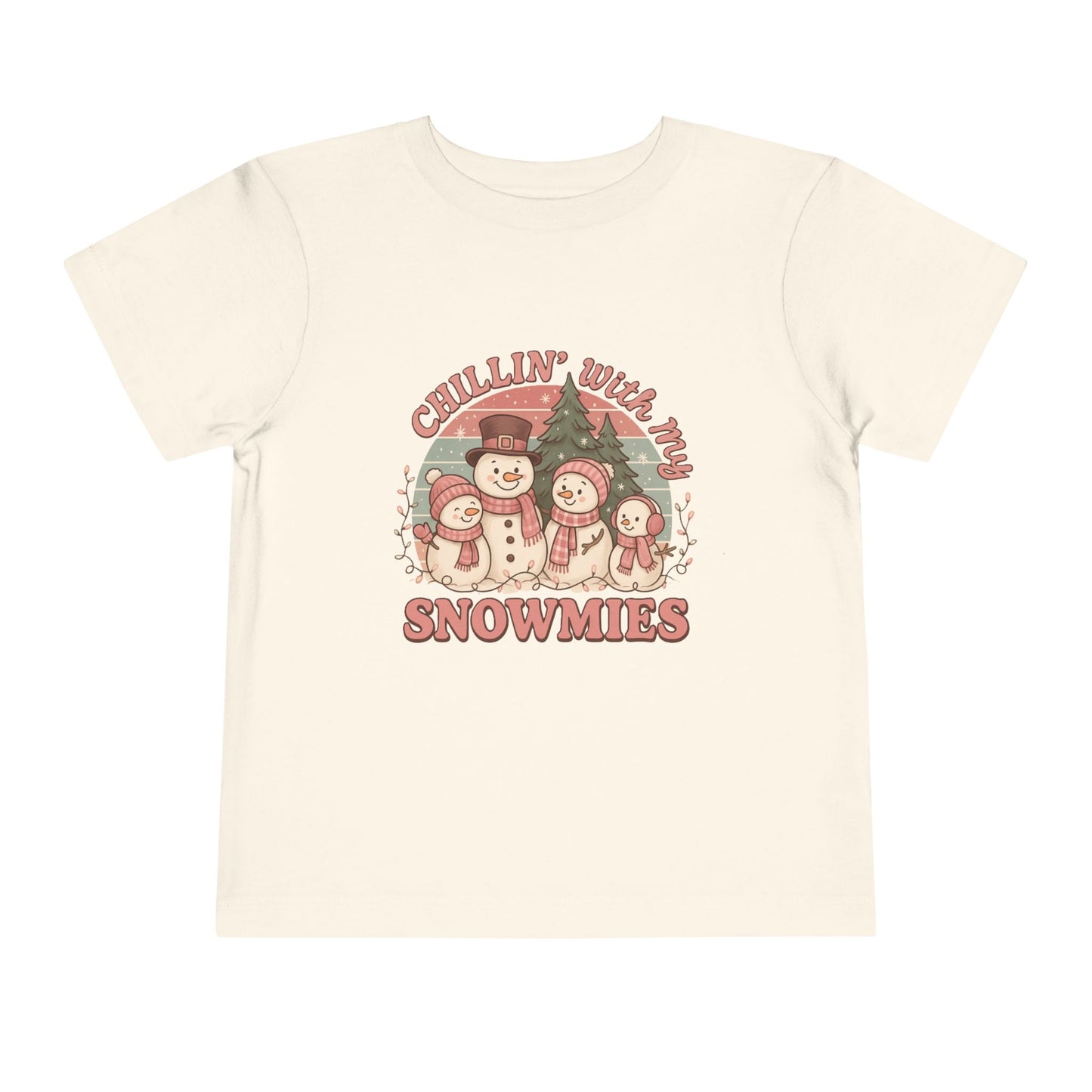 Chillin' Snowmies Toddler Christmas Tee