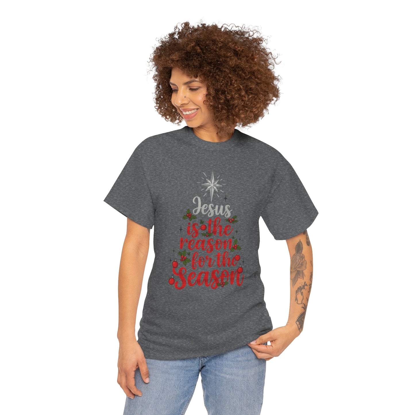 Jesus is the Reason for the Season Christmas Tee