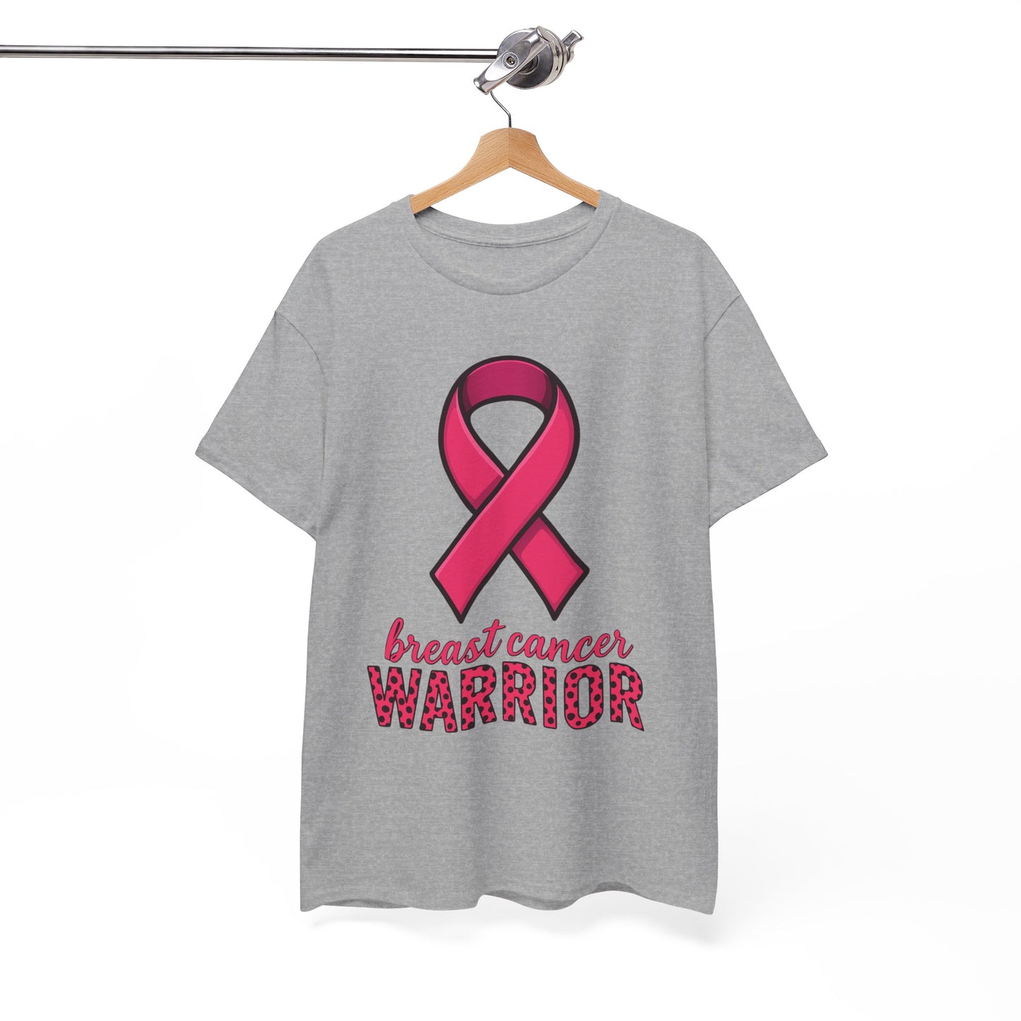 Breast Cancer Warrior Pink Ribbon Tee