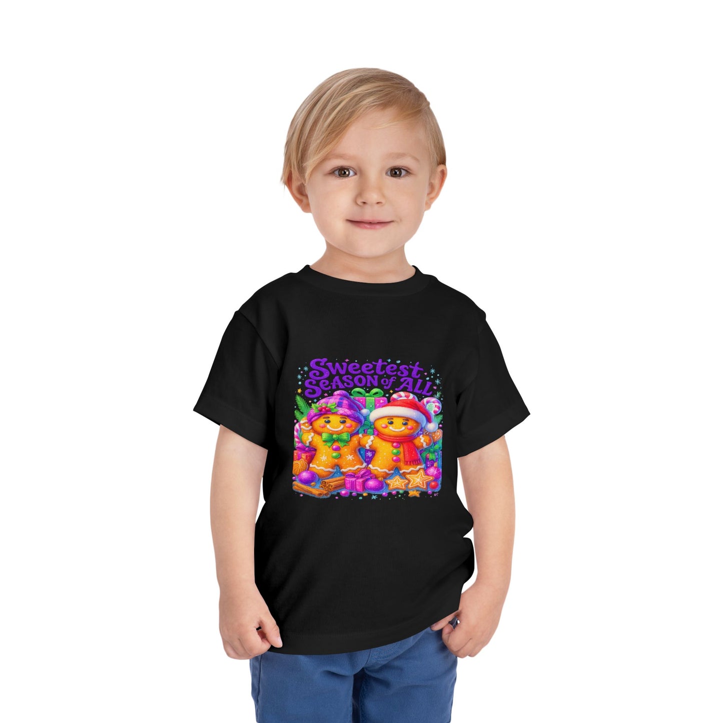 Sweetest Season Gingerbread Christmas Toddler Tee