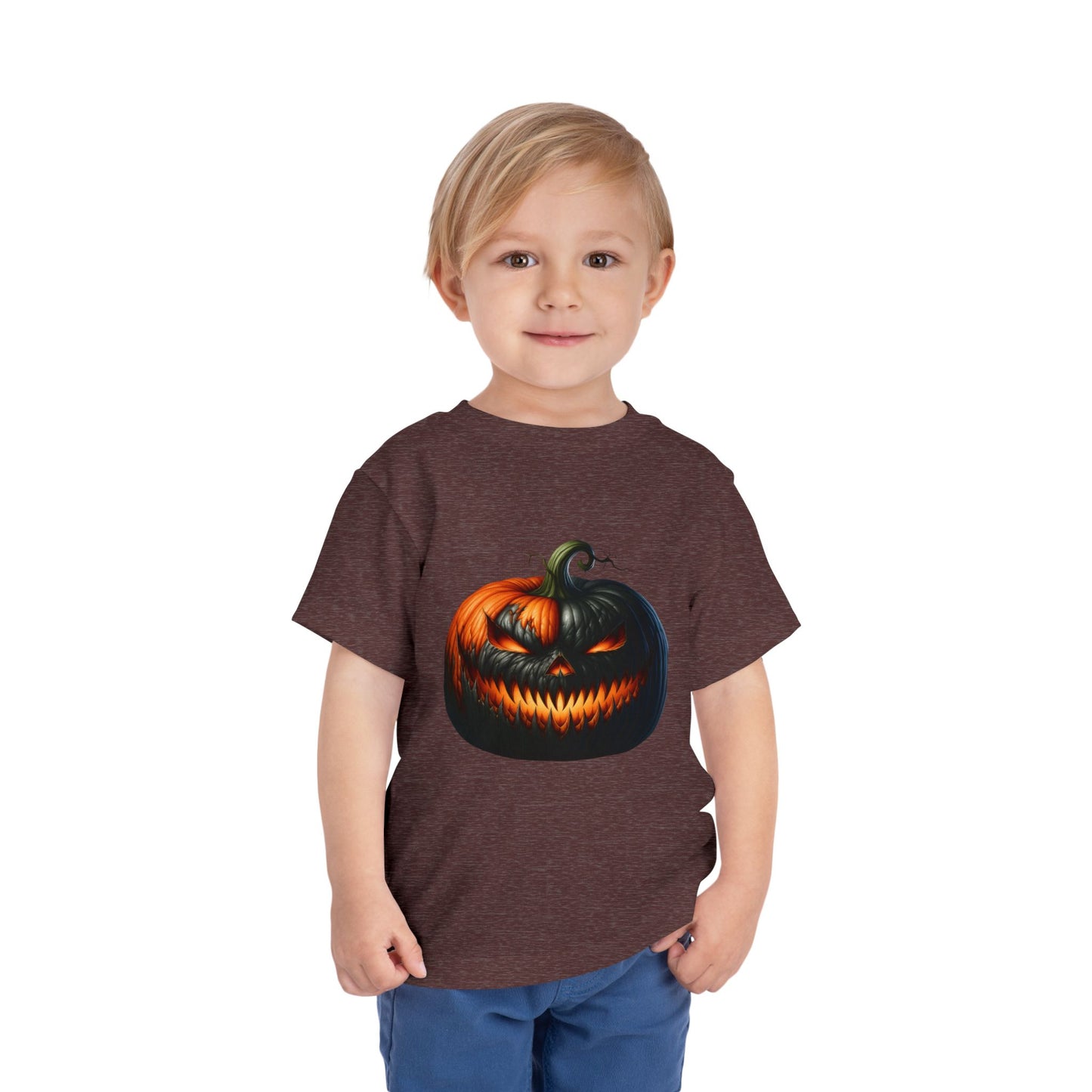 Spooky Jack-o'-Lantern Toddler Halloween Tee