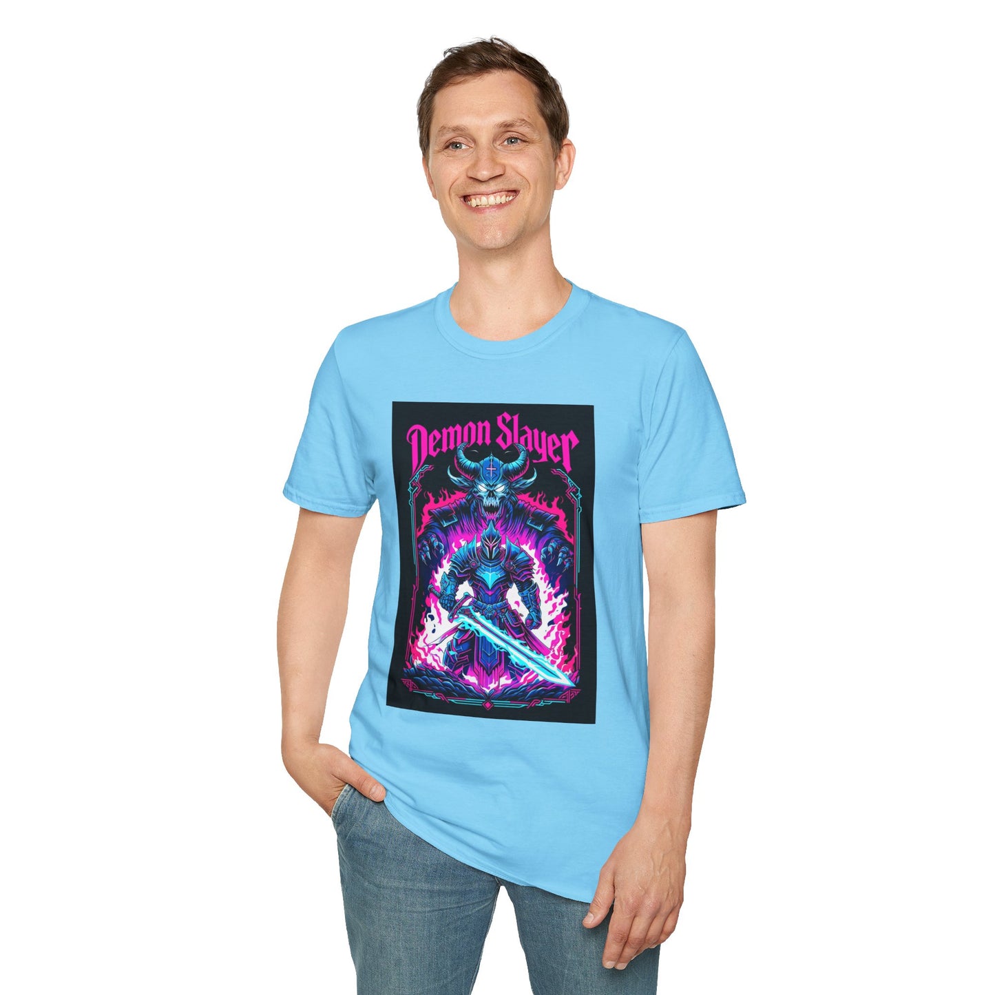 Demon Slayer Unisex T-Shirt, Anime Tee, Gift for Fans, Graphic Shirt, Casual Wear, Unique Collectible