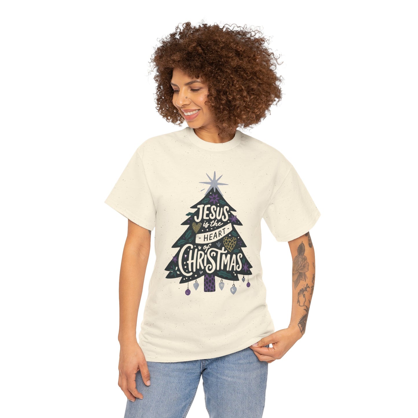 Jesus is the Heart of Christmas Tee