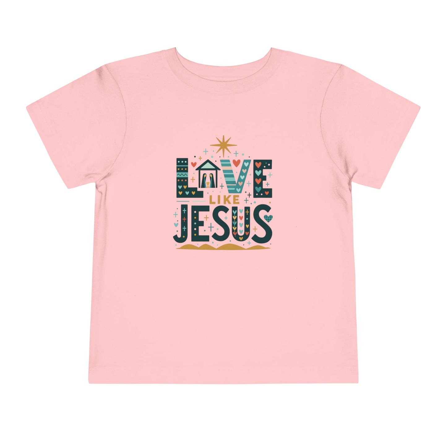 Love Like Jesus Christmas Tee - Toddler Holiday Shirt