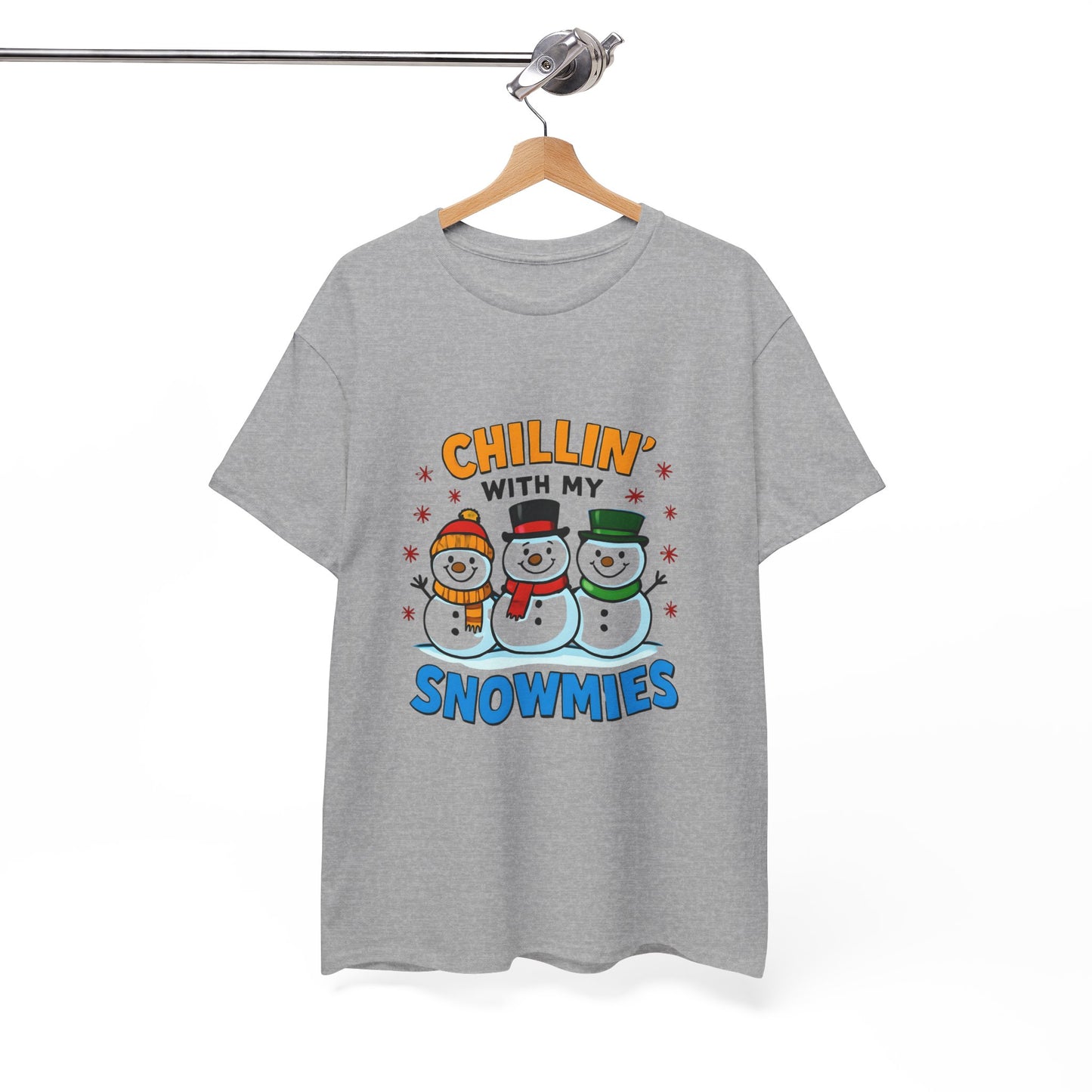Chillin' With My Snowmies - Cancer Awareness Tee