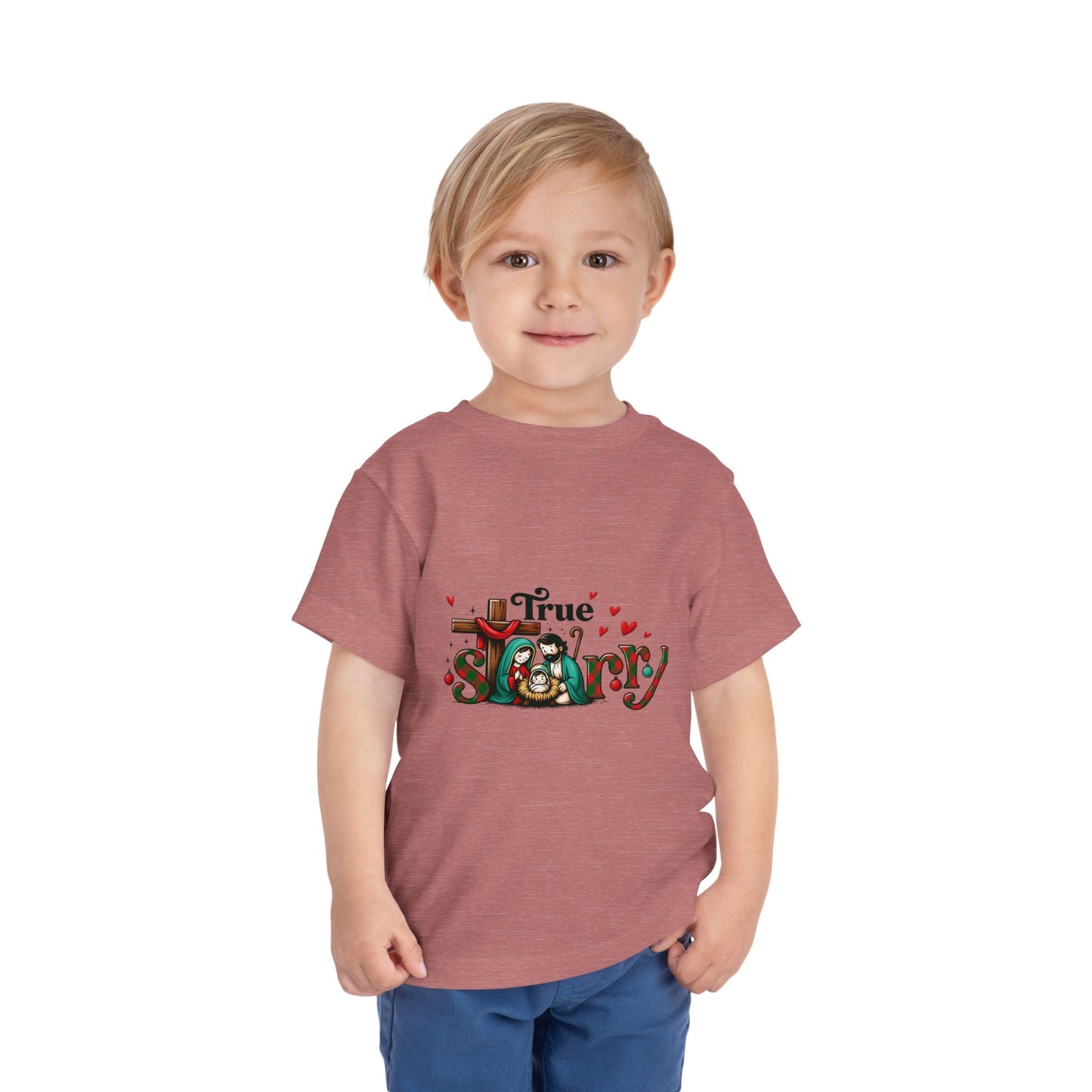 Christmas Nativity Toddler Tee - True Story
